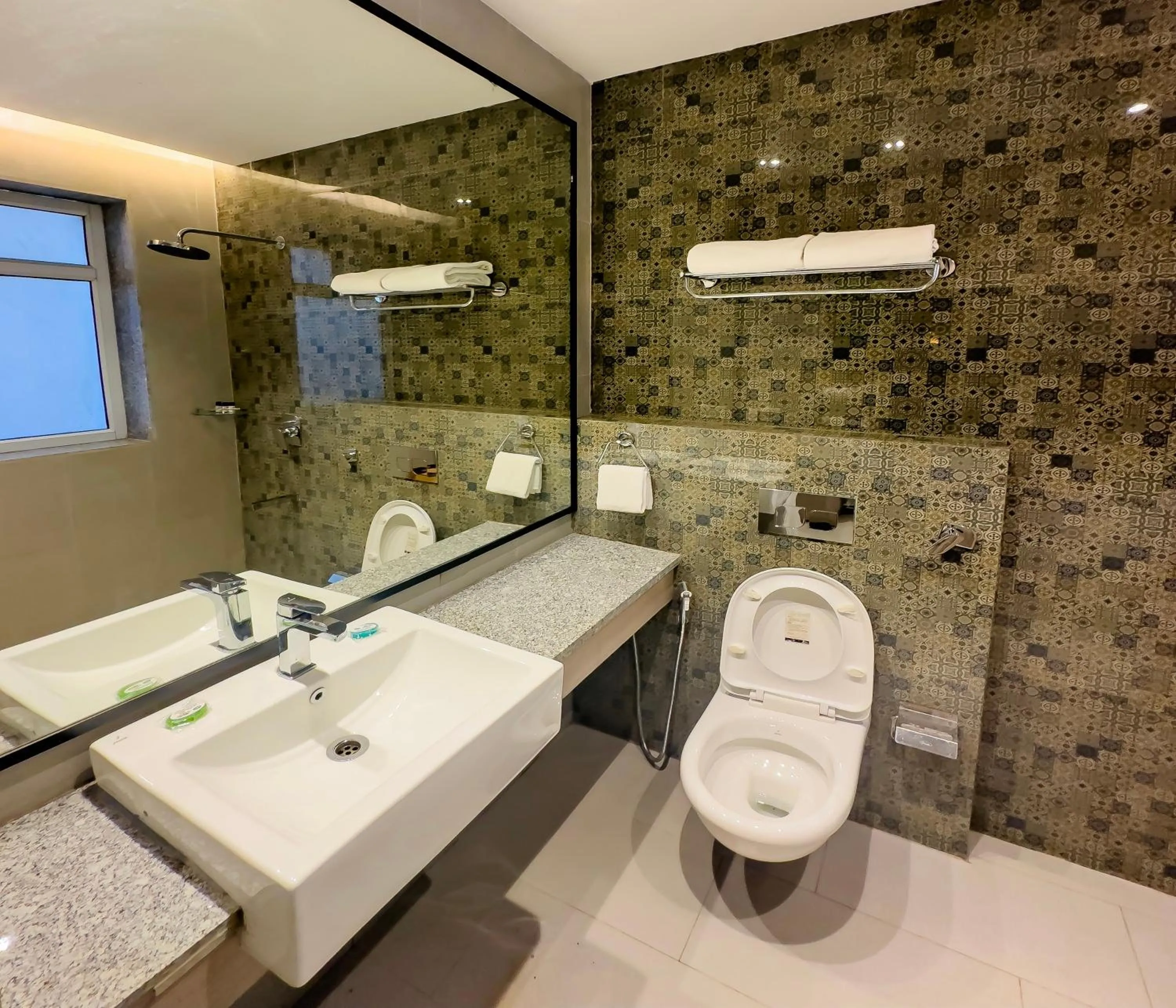 Bathroom in Hotel Wonder Hills,Har ki Pauri Road Haridwar