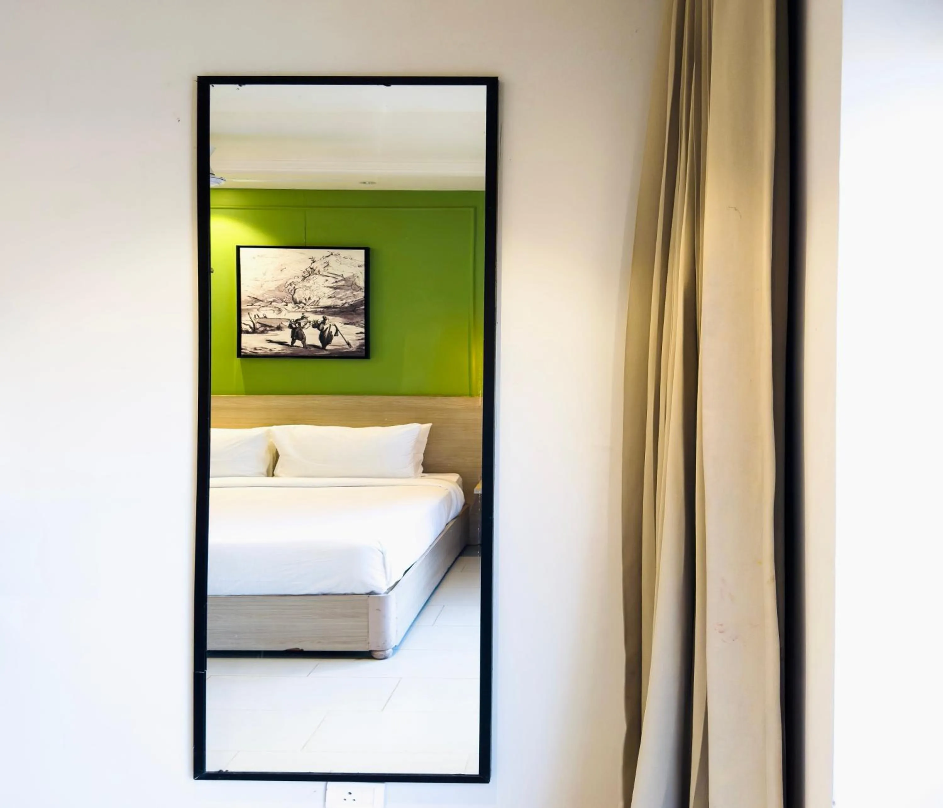 View (from property/room), Bed in Hotel Wonder Hills,Har ki Pauri Road Haridwar