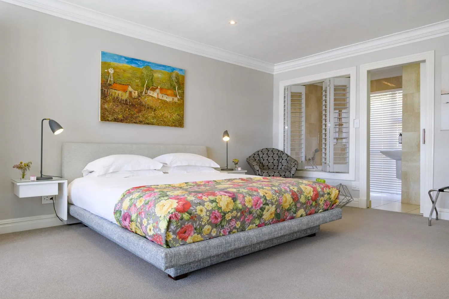 Bed in Fijnbos Private Manor