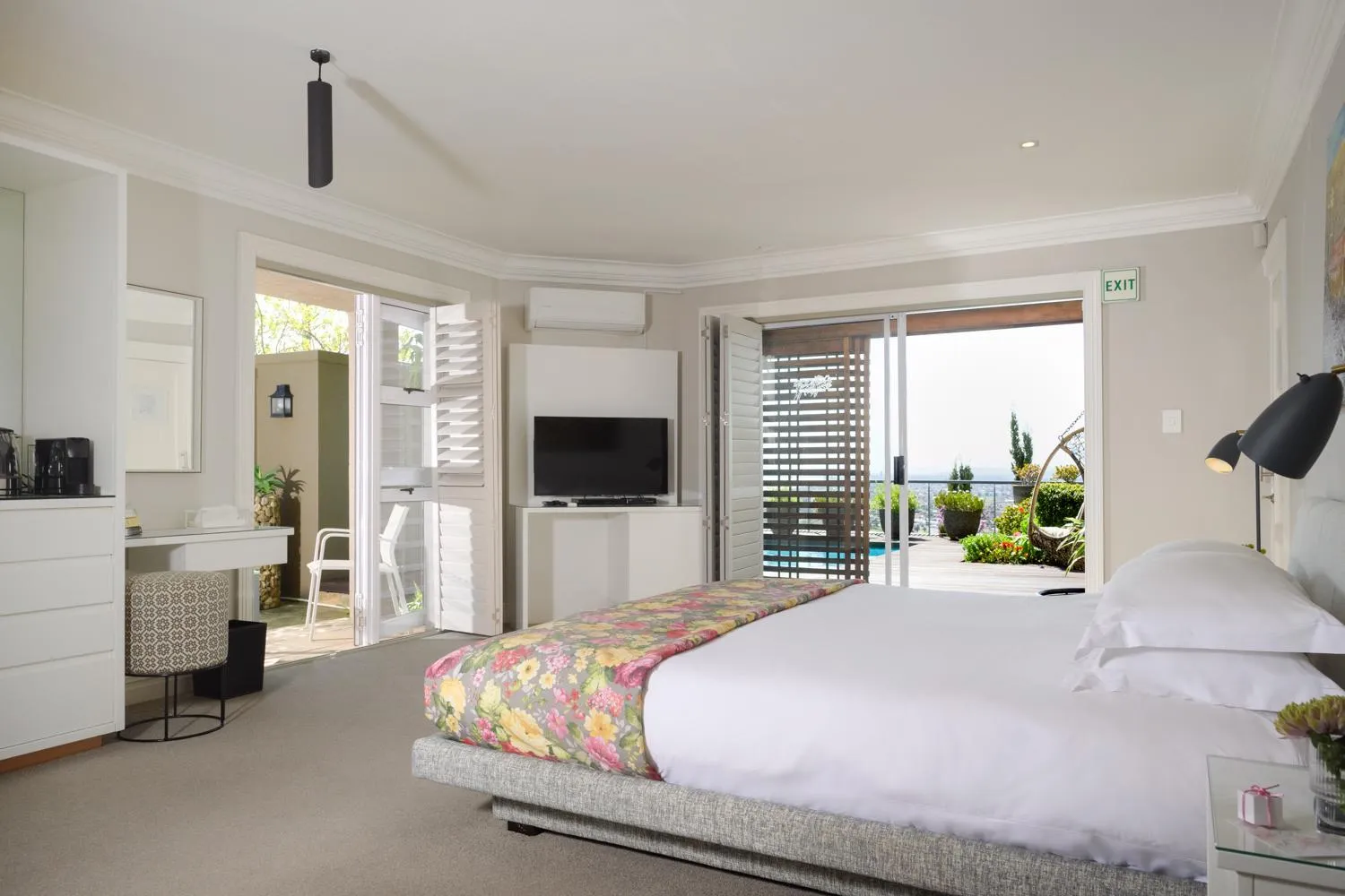 Bed in Fijnbos Private Manor