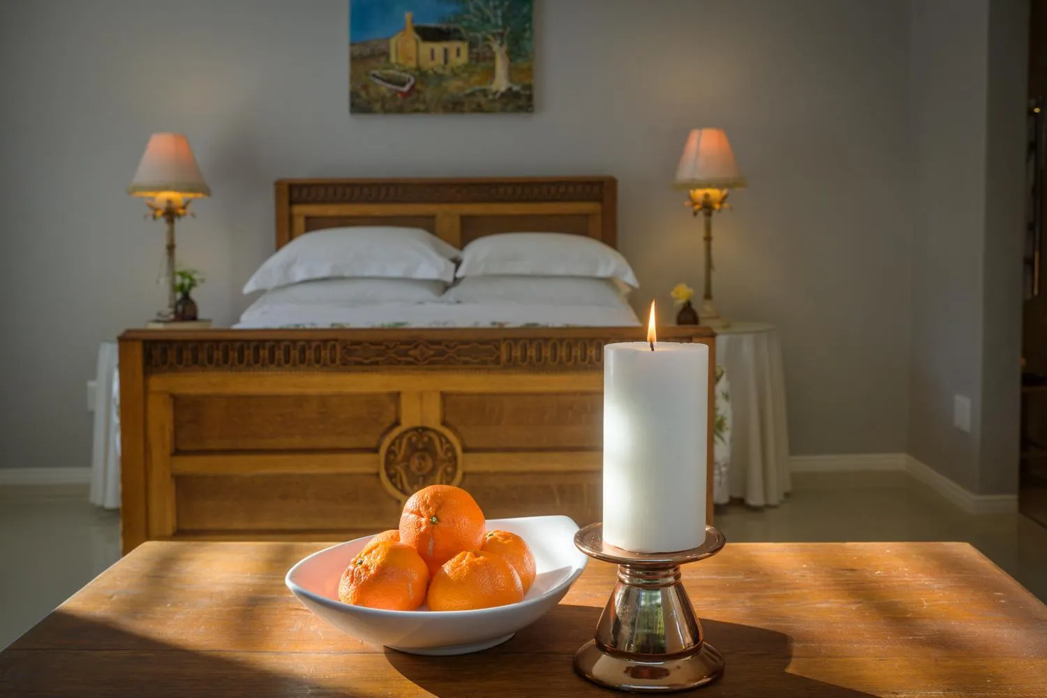 Bed in Fijnbos Private Manor