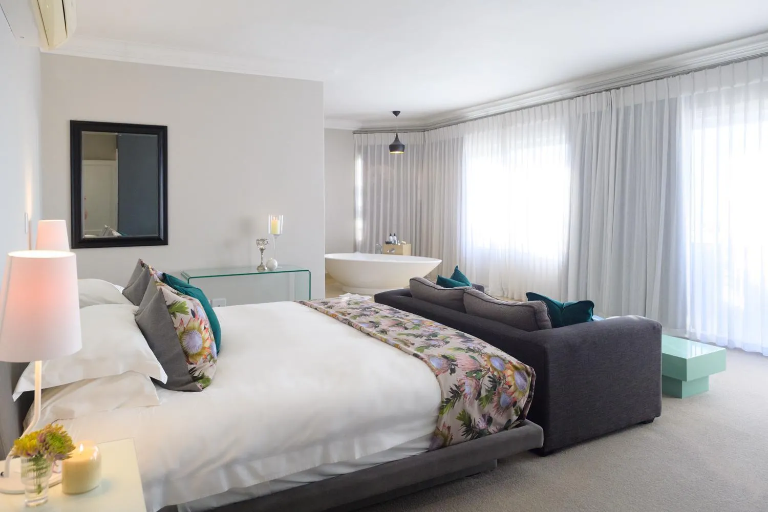 Bed in Fijnbos Private Manor