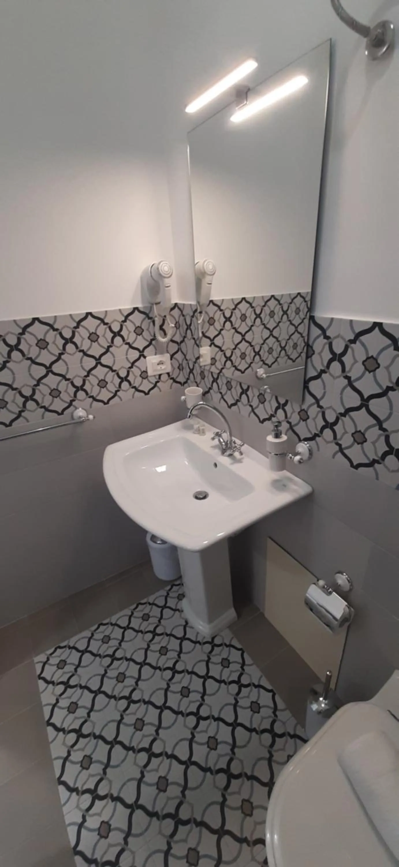 Bathroom in B&B Pepe Rosa Tropea