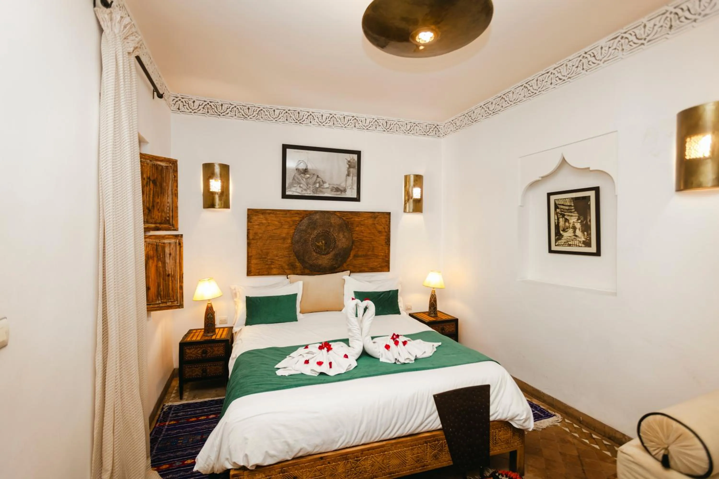 Bedroom, Bed in Riad Anya & SPA