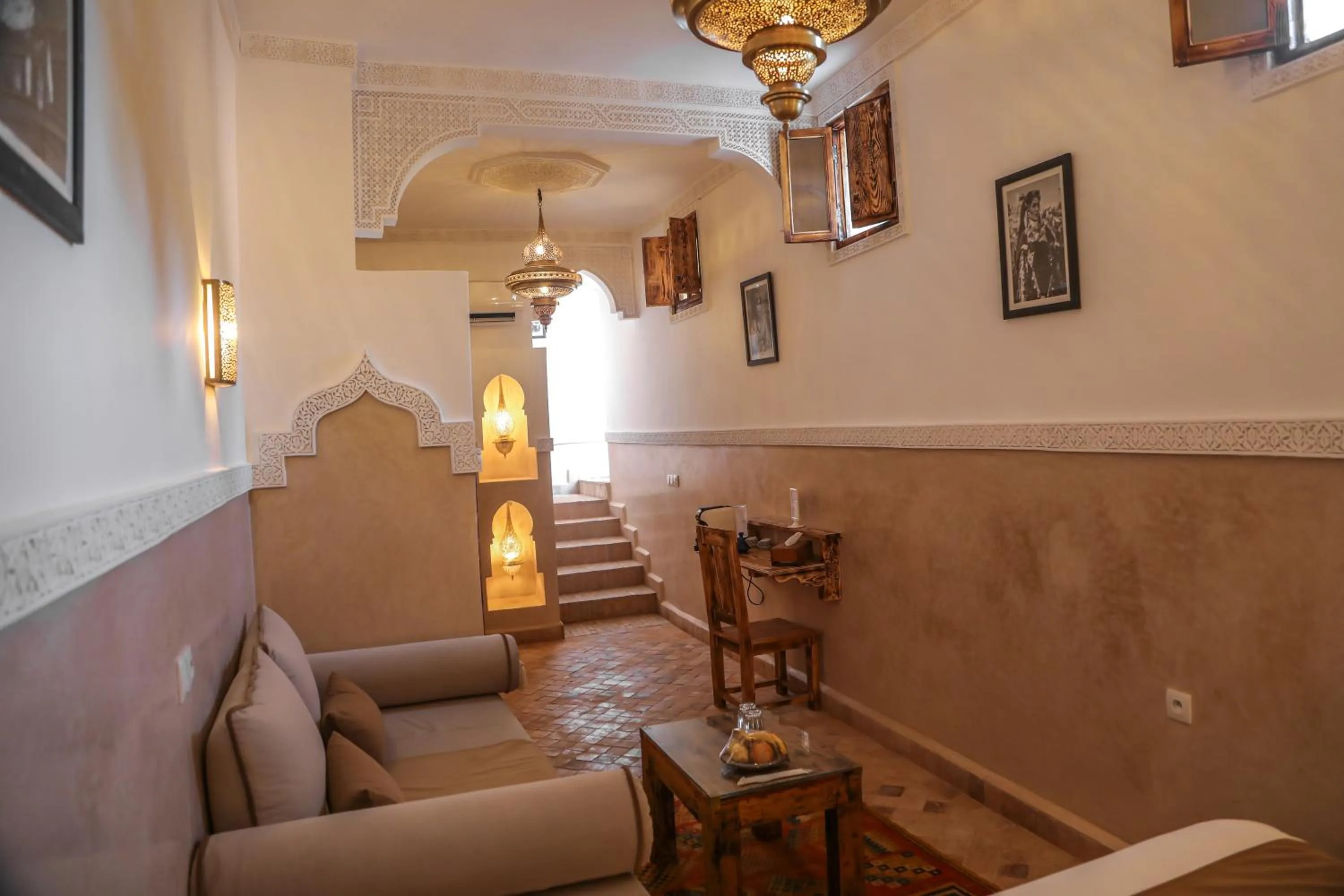 Seating area in Riad Anya & SPA