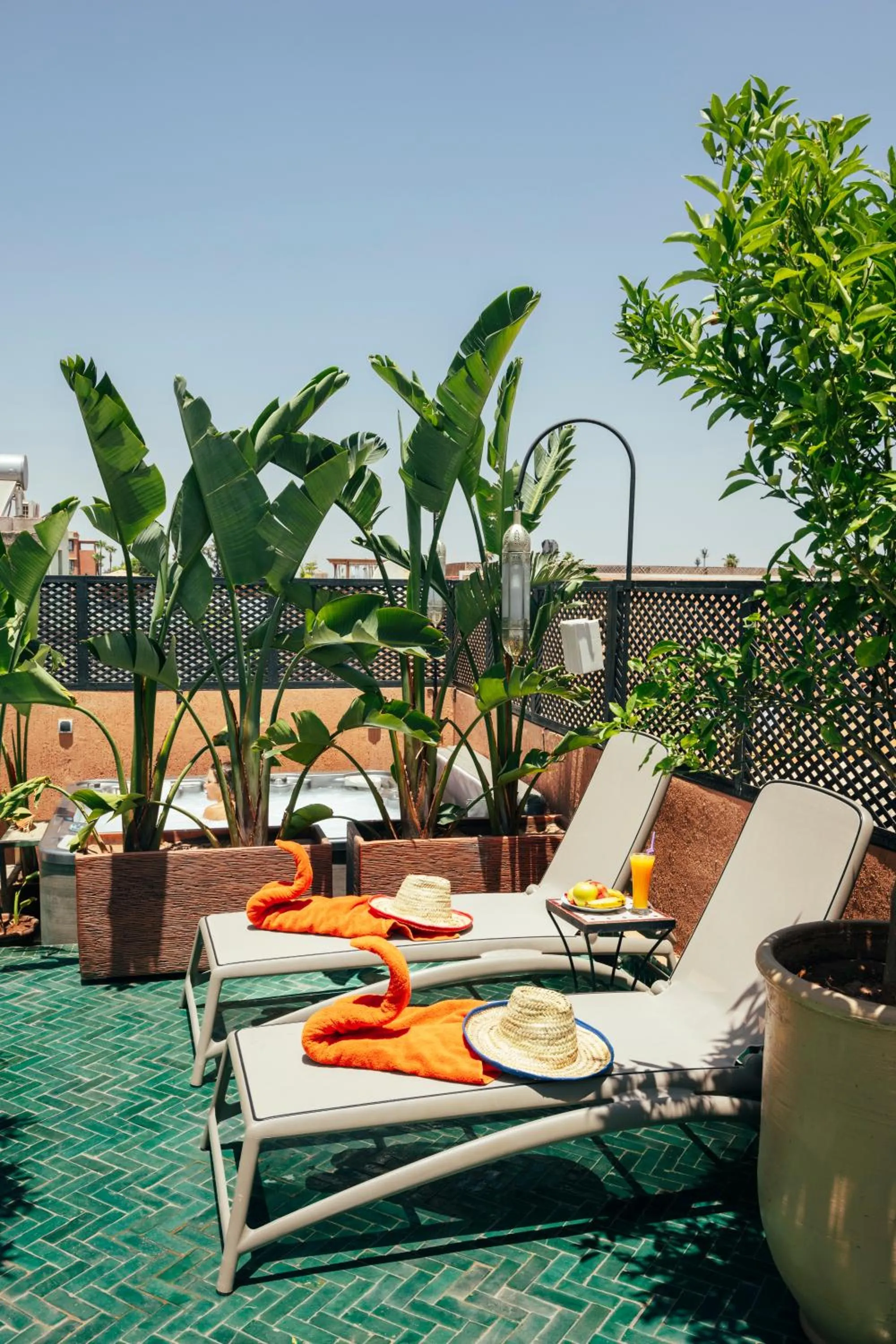 Balcony/Terrace in Riad Anya & SPA