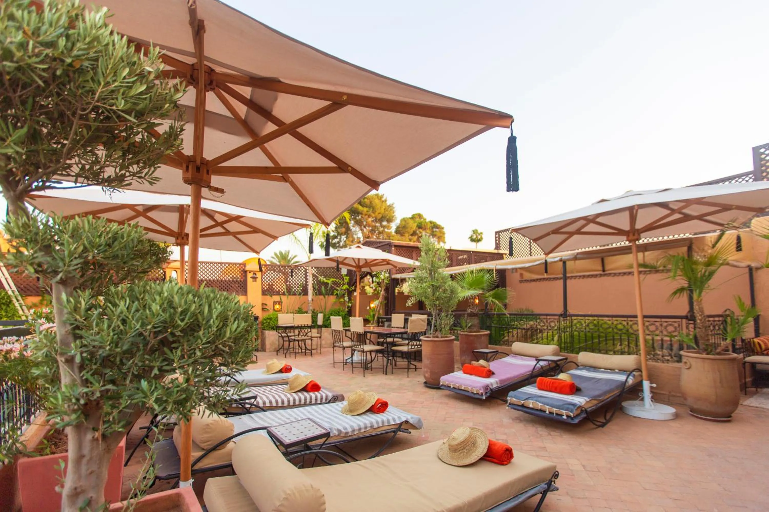 Patio in Riad Anya & SPA