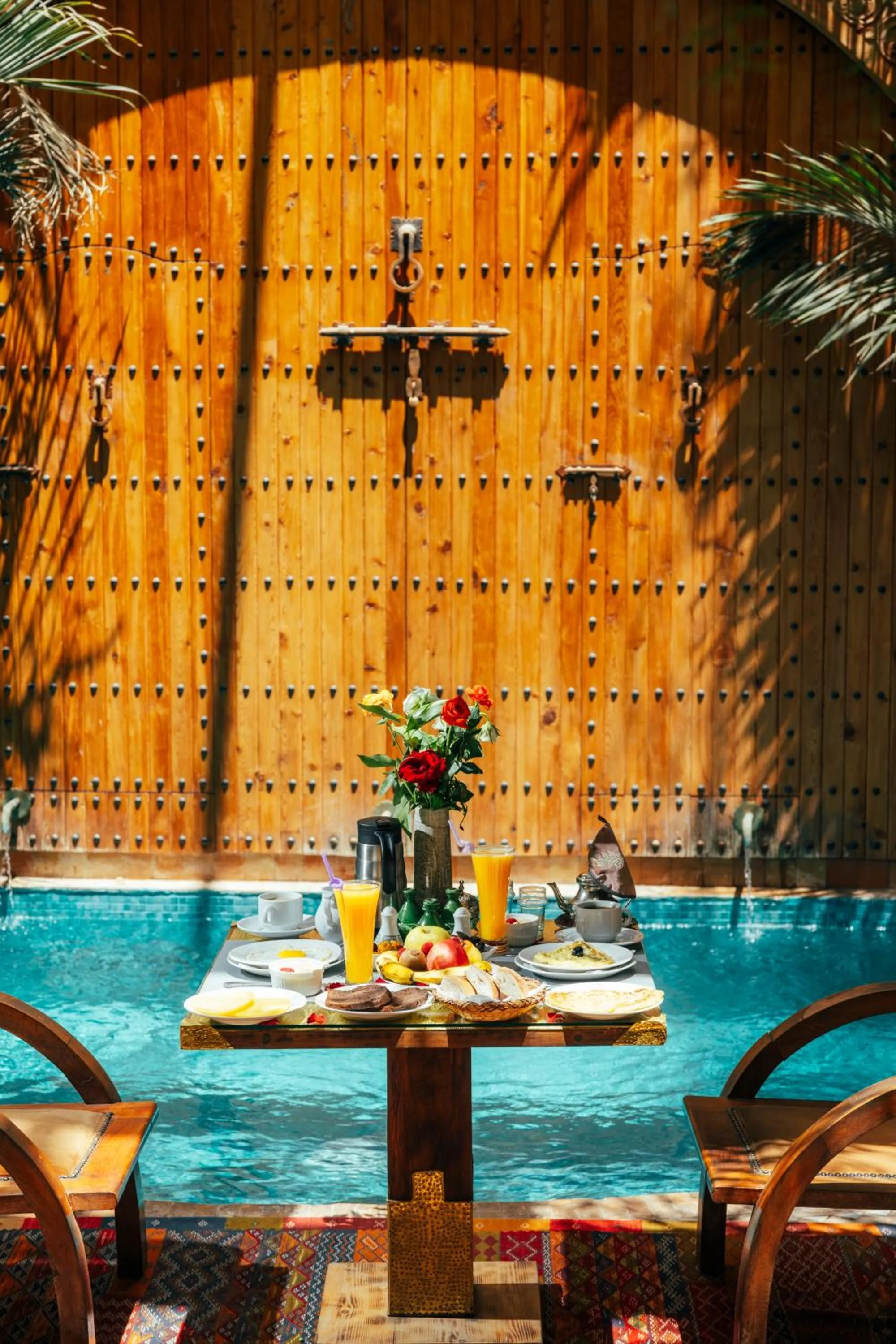 Pool view in Riad Anya & SPA