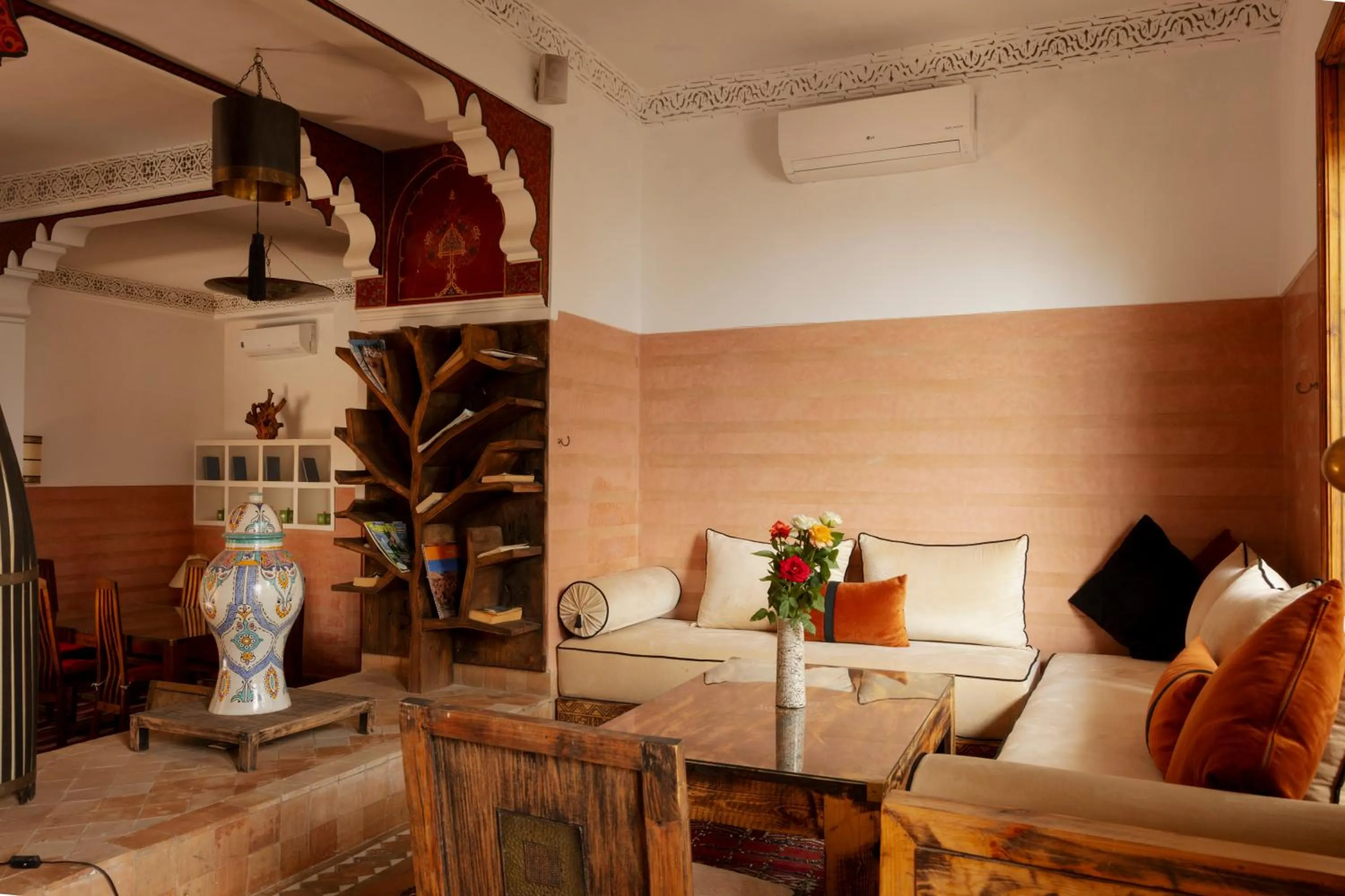 Seating area in Riad Anya & SPA