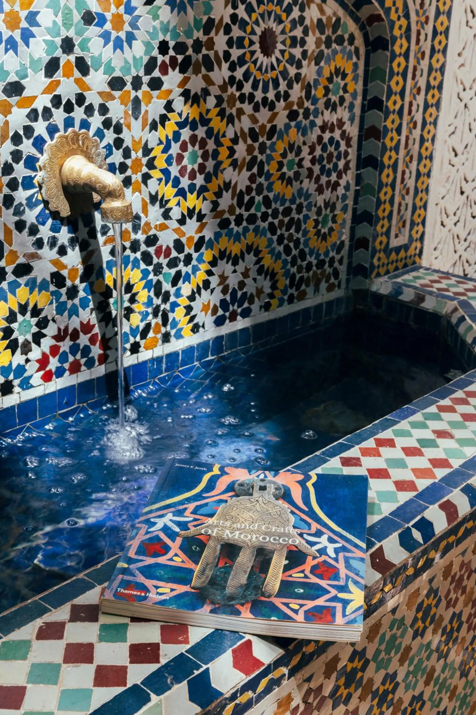 Decorative detail in Riad Anya & SPA