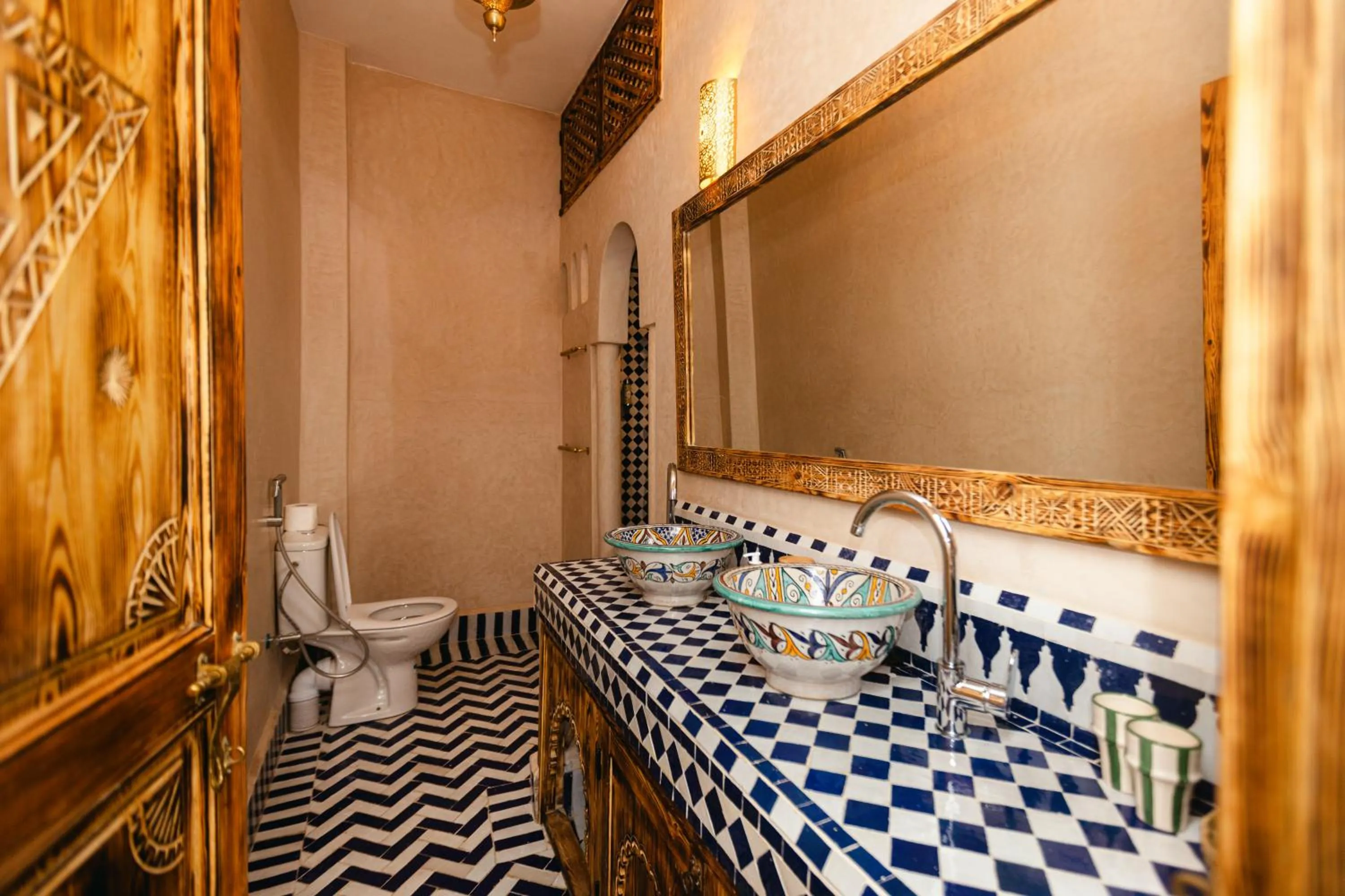 Bathroom in Riad Anya & SPA