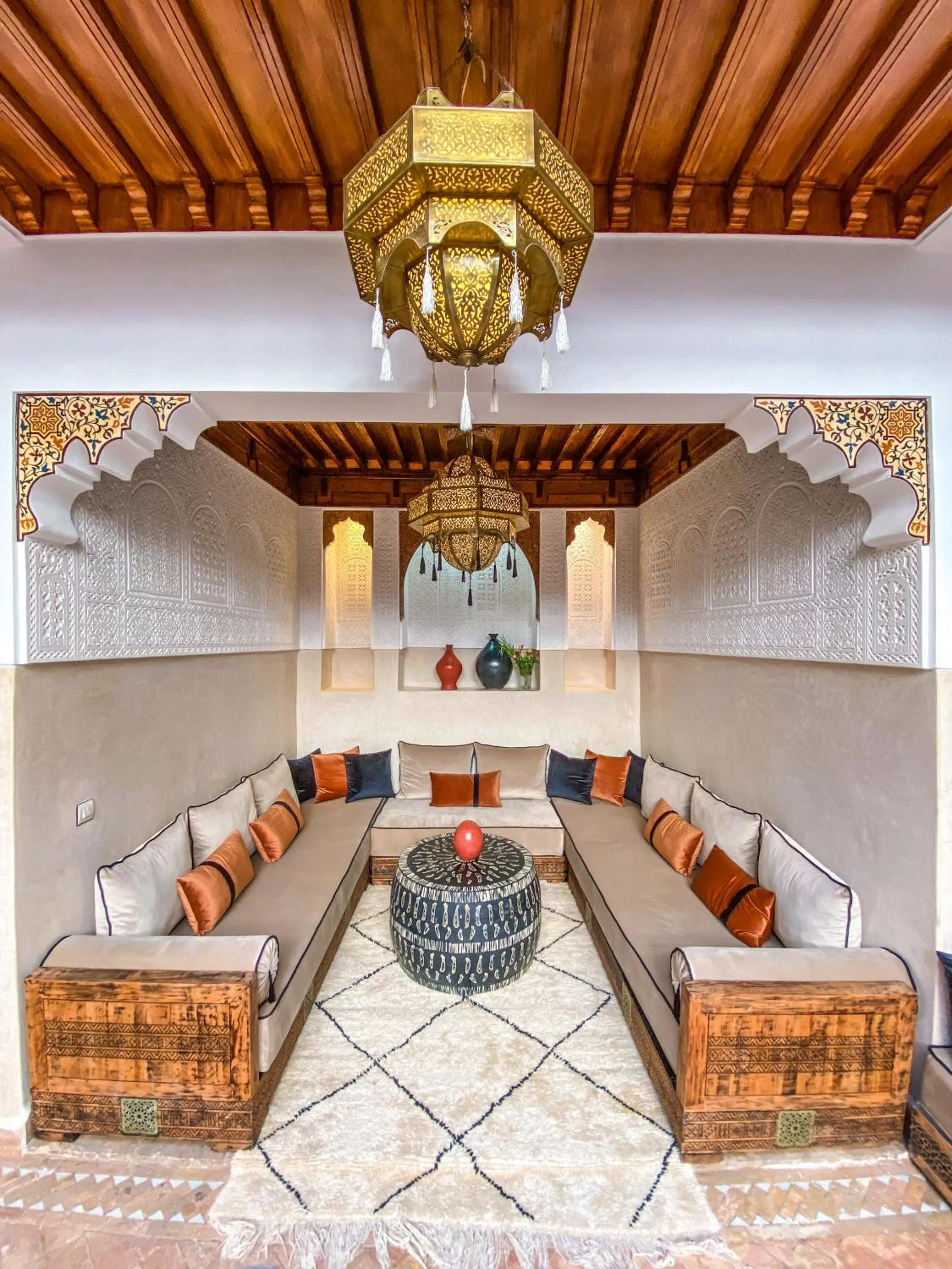 Living room in Riad Anya & SPA