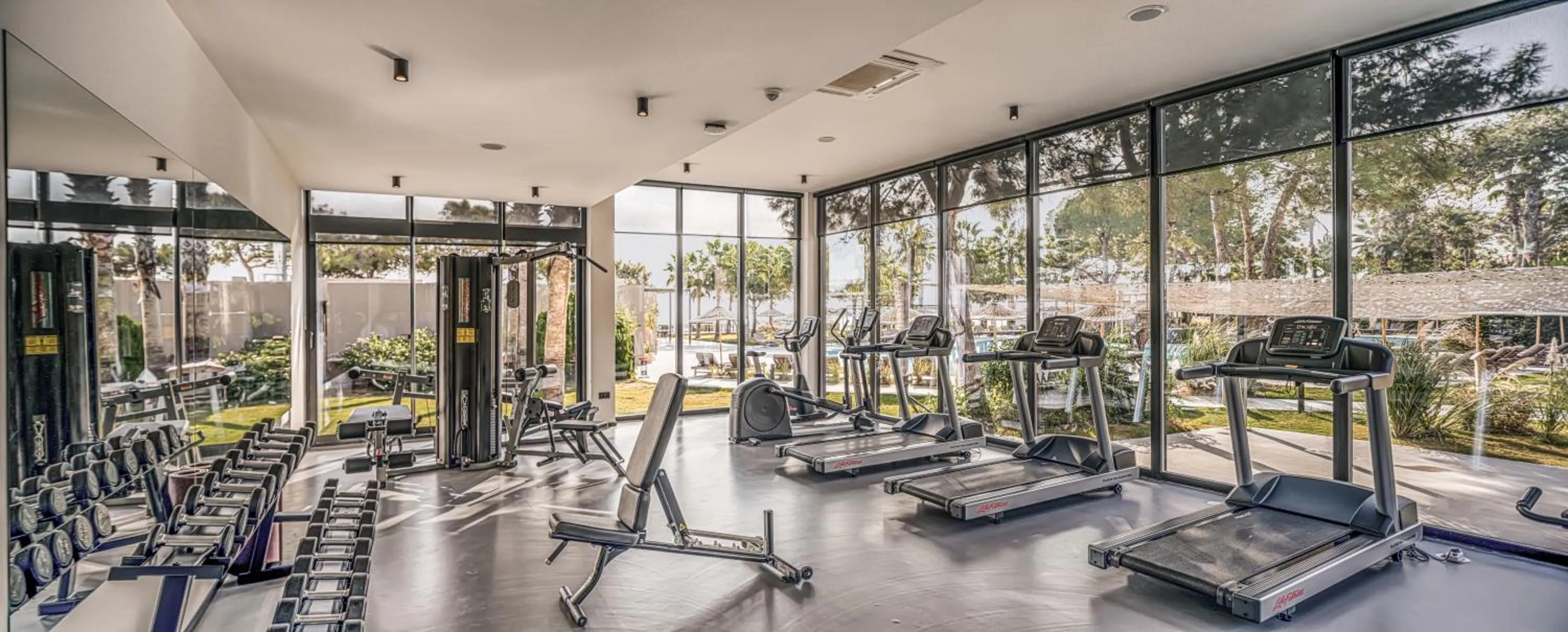 Fitness centre/facilities in Balmy Beach Resort Kemer