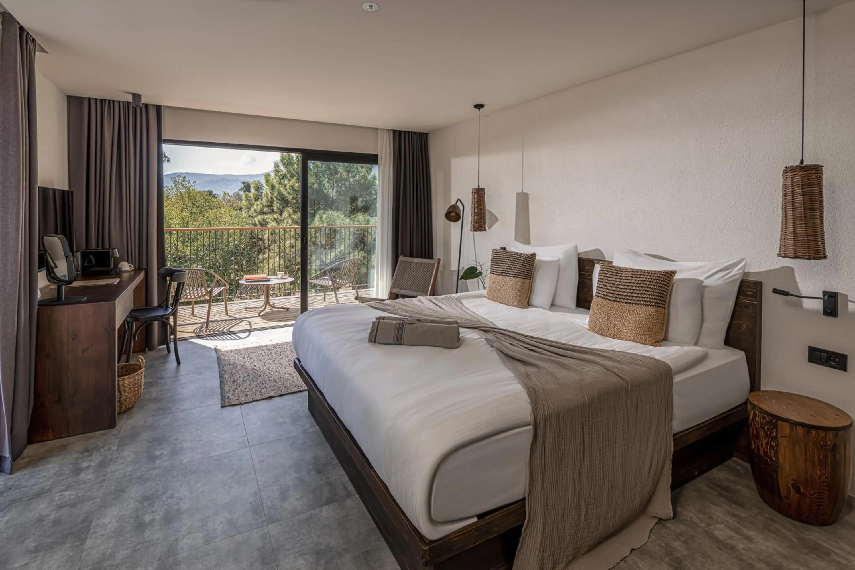 TV and multimedia, Bed in Balmy Beach Resort Kemer