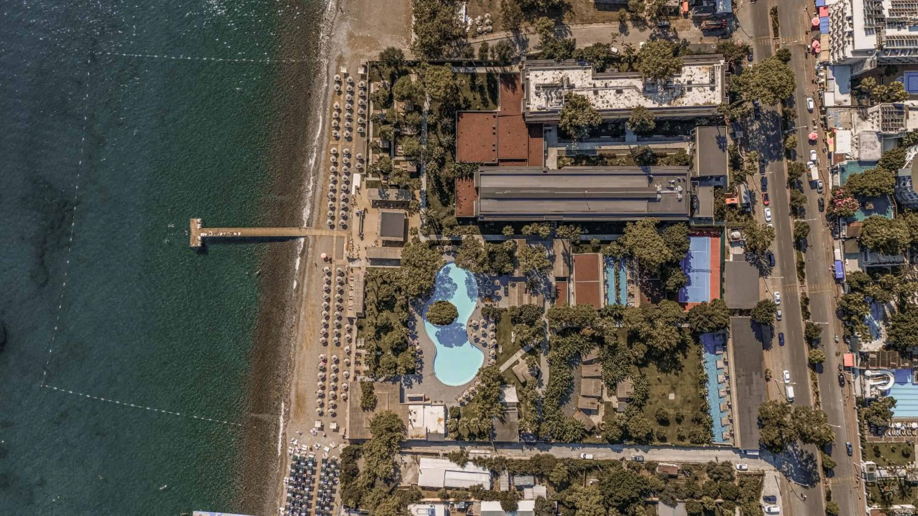 Bird's eye view in Balmy Beach Resort Kemer