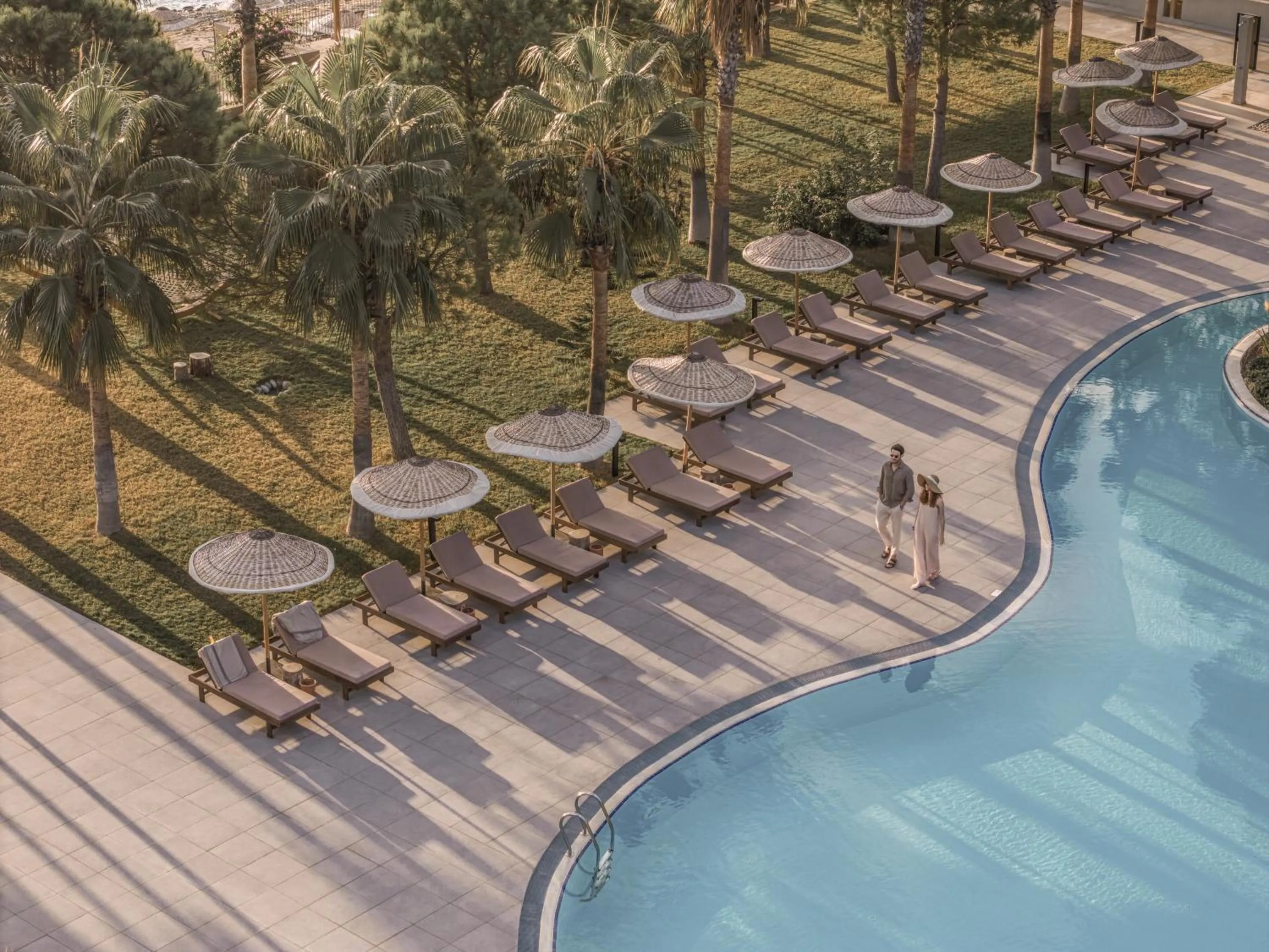 Garden view in Balmy Beach Resort Kemer