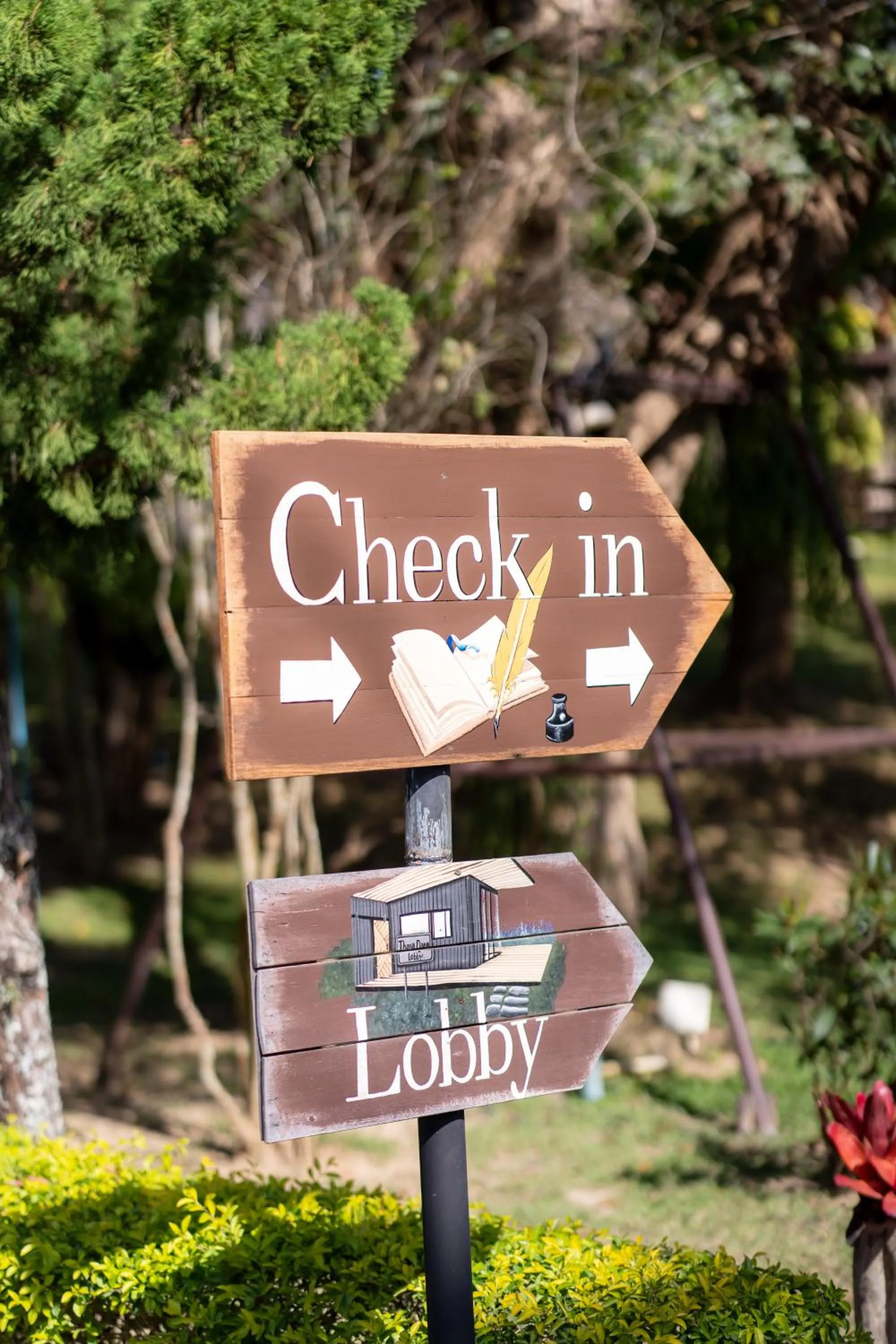 Lobby or reception in Thara Dara Khaoyai