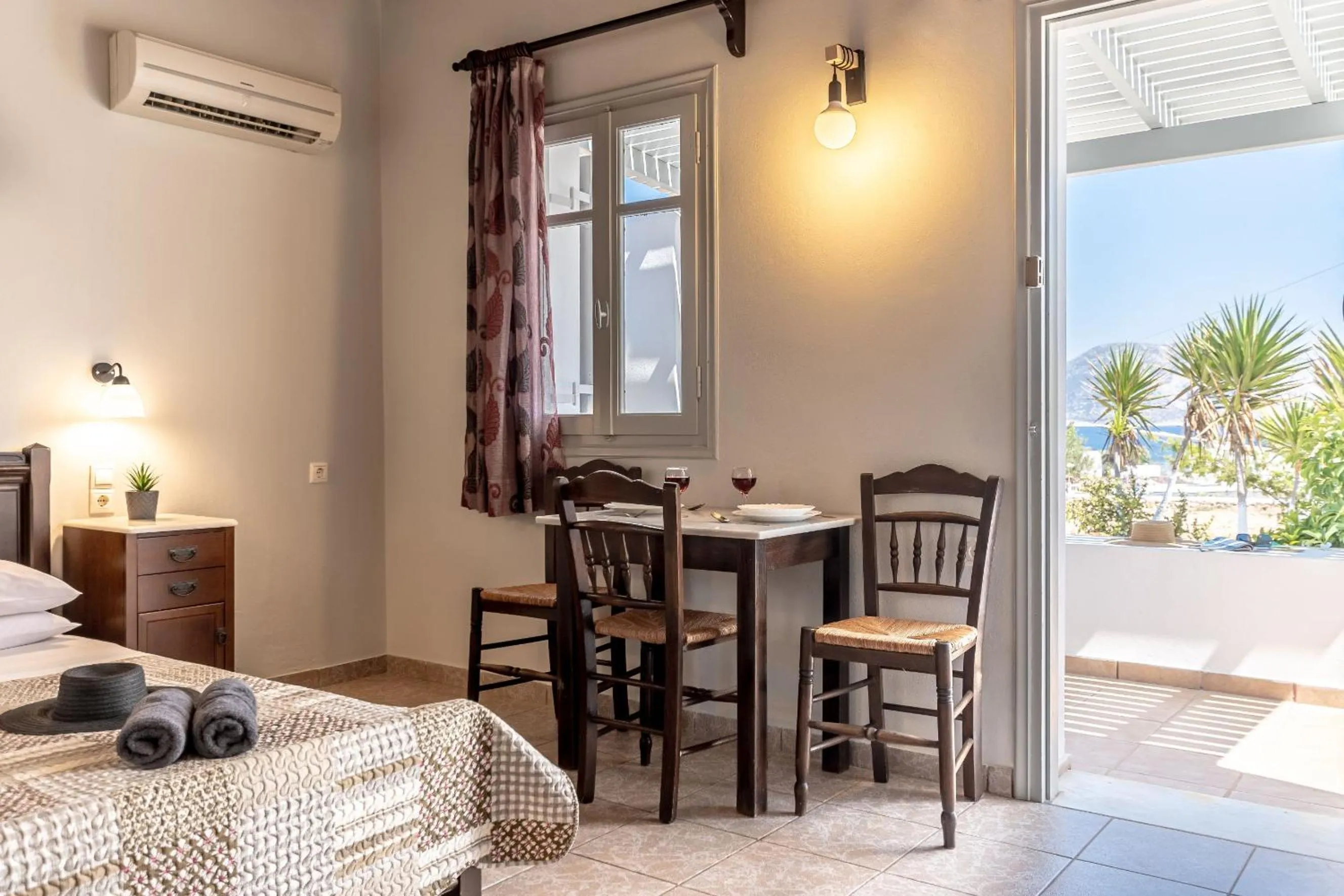 Shower in Michalios Luxury Apartments