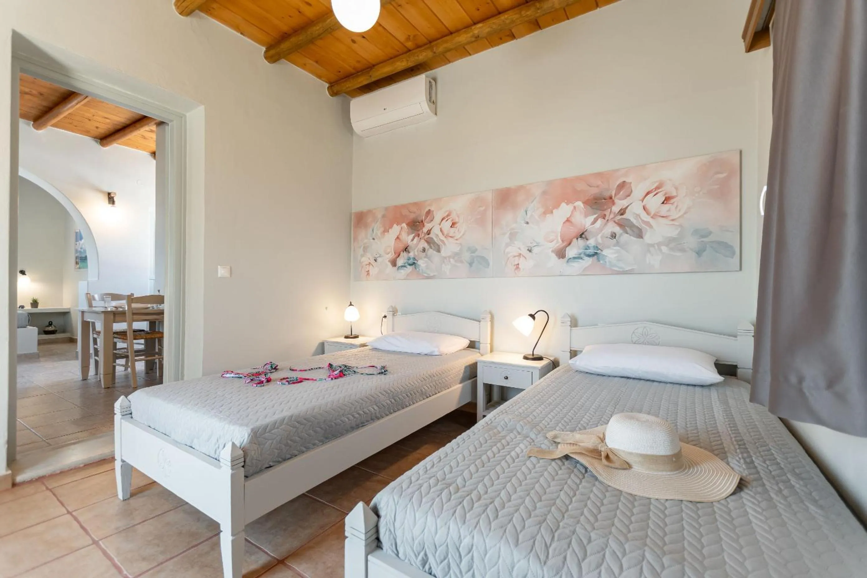 Shower in Michalios Luxury Apartments