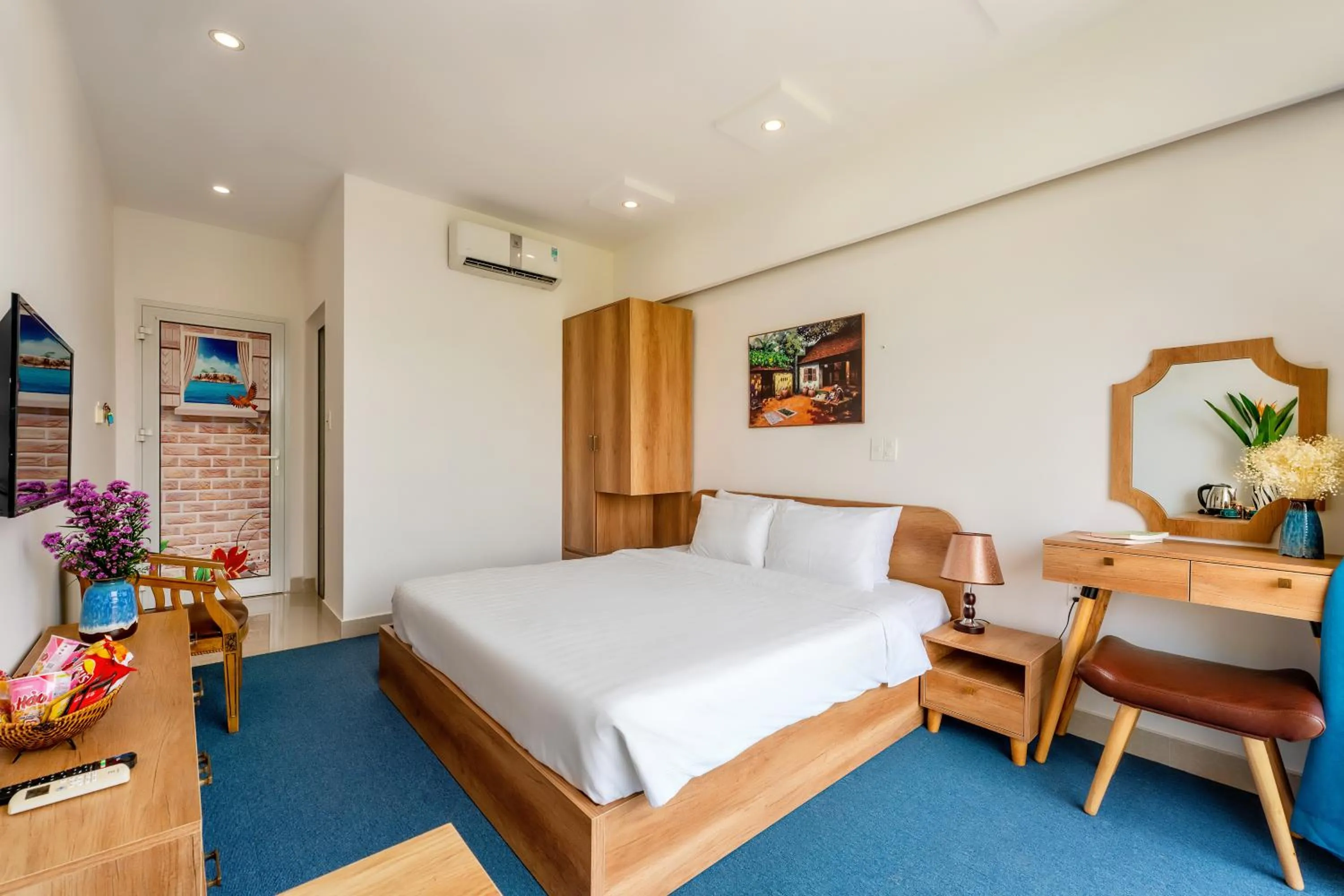 Bed in Sam Retreat Hoi An Villa - Peaceful Rice-Field Retreat, 10 Minutes to Hoi An Old Town