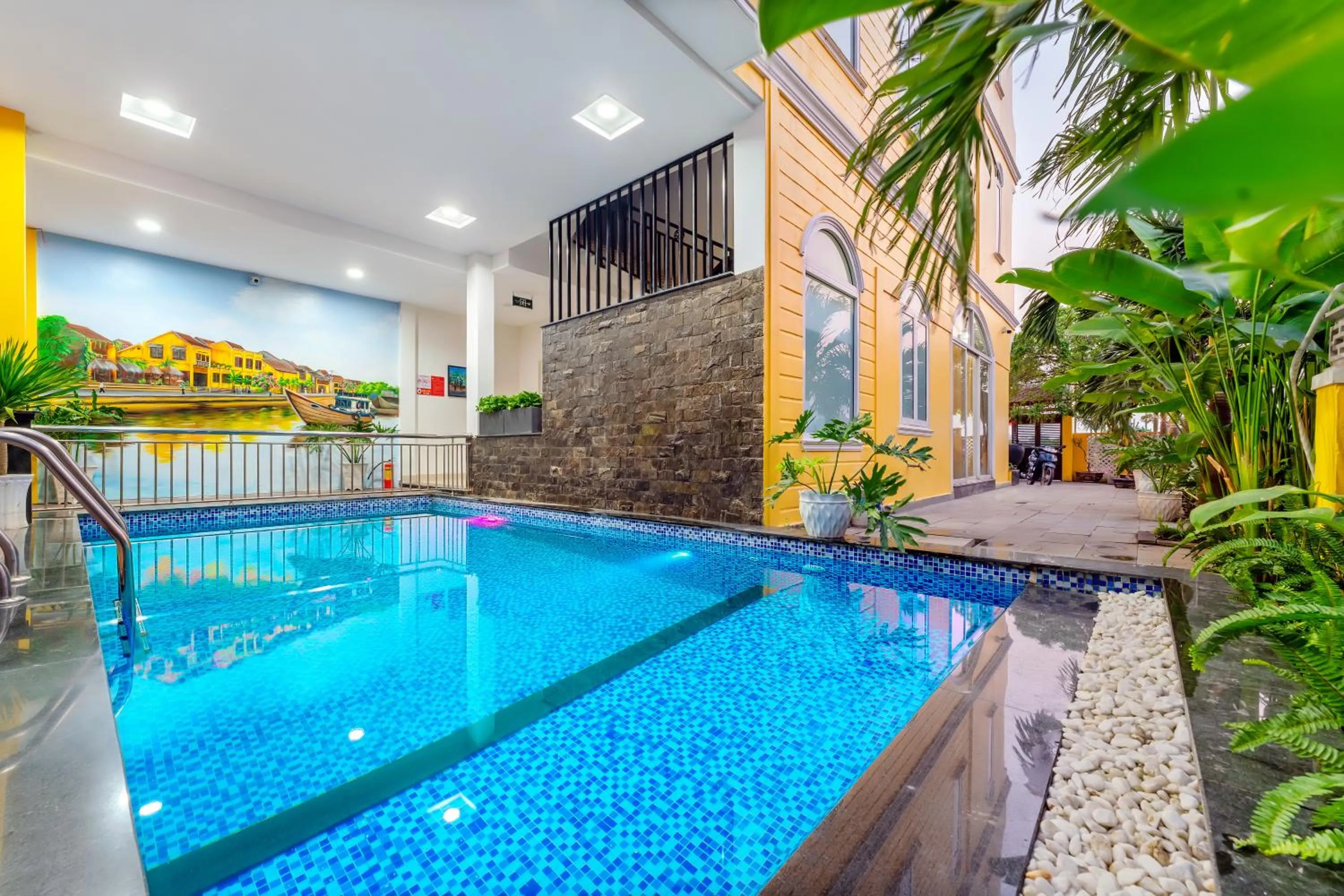 Swimming pool in Sam Retreat Hoi An Villa - Peaceful Rice-Field Retreat, 10 Minutes to Hoi An Old Town