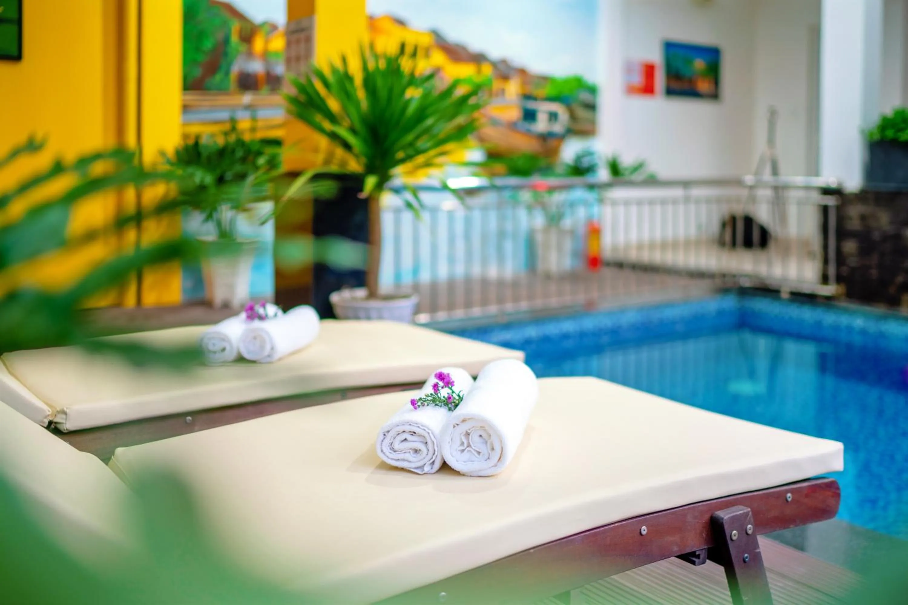 Balcony/Terrace in Sam Retreat Hoi An Villa - Peaceful Rice-Field Retreat, 10 Minutes to Hoi An Old Town