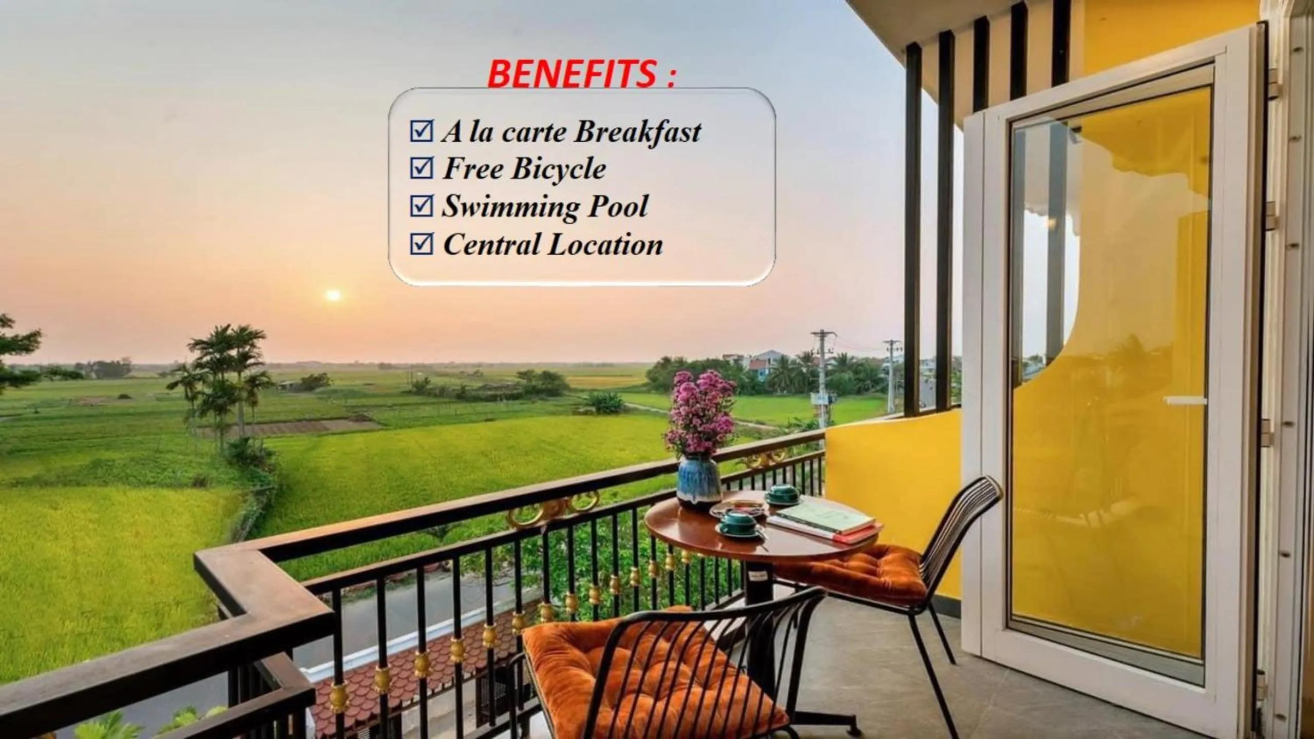 Sam Retreat Hoi An Villa - Peaceful Rice-Field Retreat, 10 Minutes to Hoi An Old Town