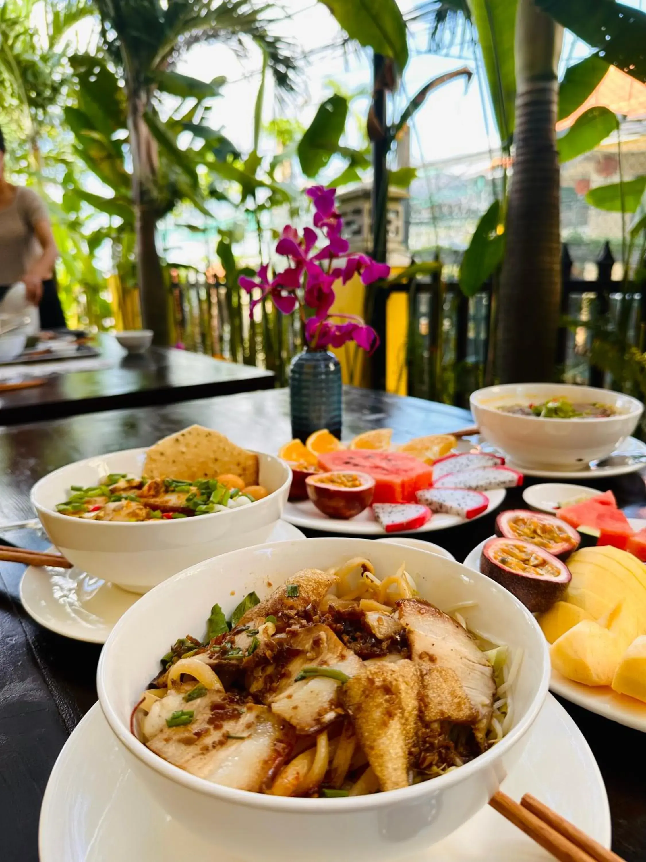 Breakfast in Sam Retreat Hoi An Villa - Peaceful Rice-Field Retreat, 10 Minutes to Hoi An Old Town Breakfast in Sam Retreat Hoi An Villa - Peaceful Rice-Field Retreat, 10 Minutes to Hoi An Old Town