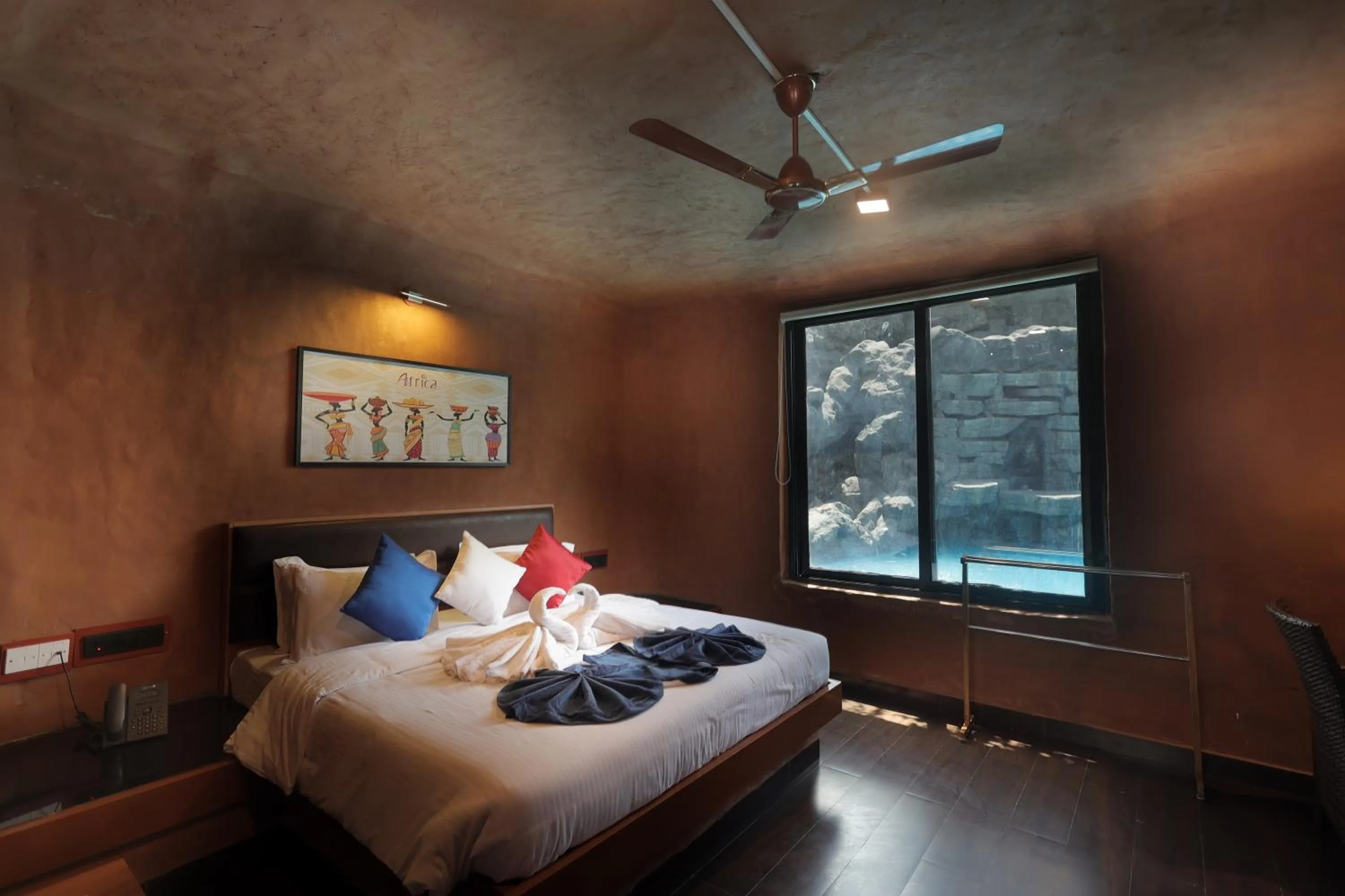 Bed in MJ Avyanna Resort & Convention Centre, Bengaluru