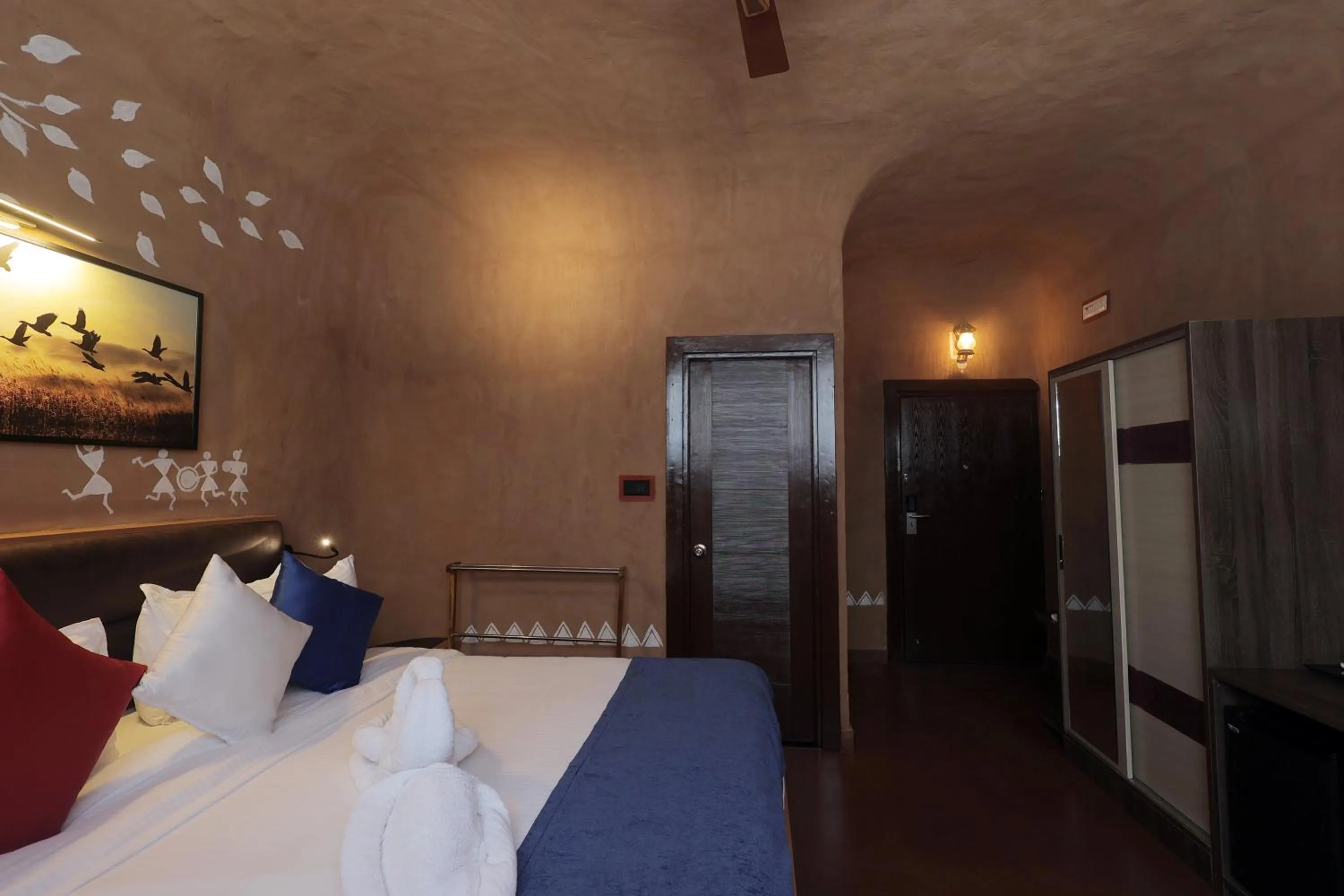 Photo of the whole room, Bed in MJ Avyanna Resort & Convention Centre, Bengaluru