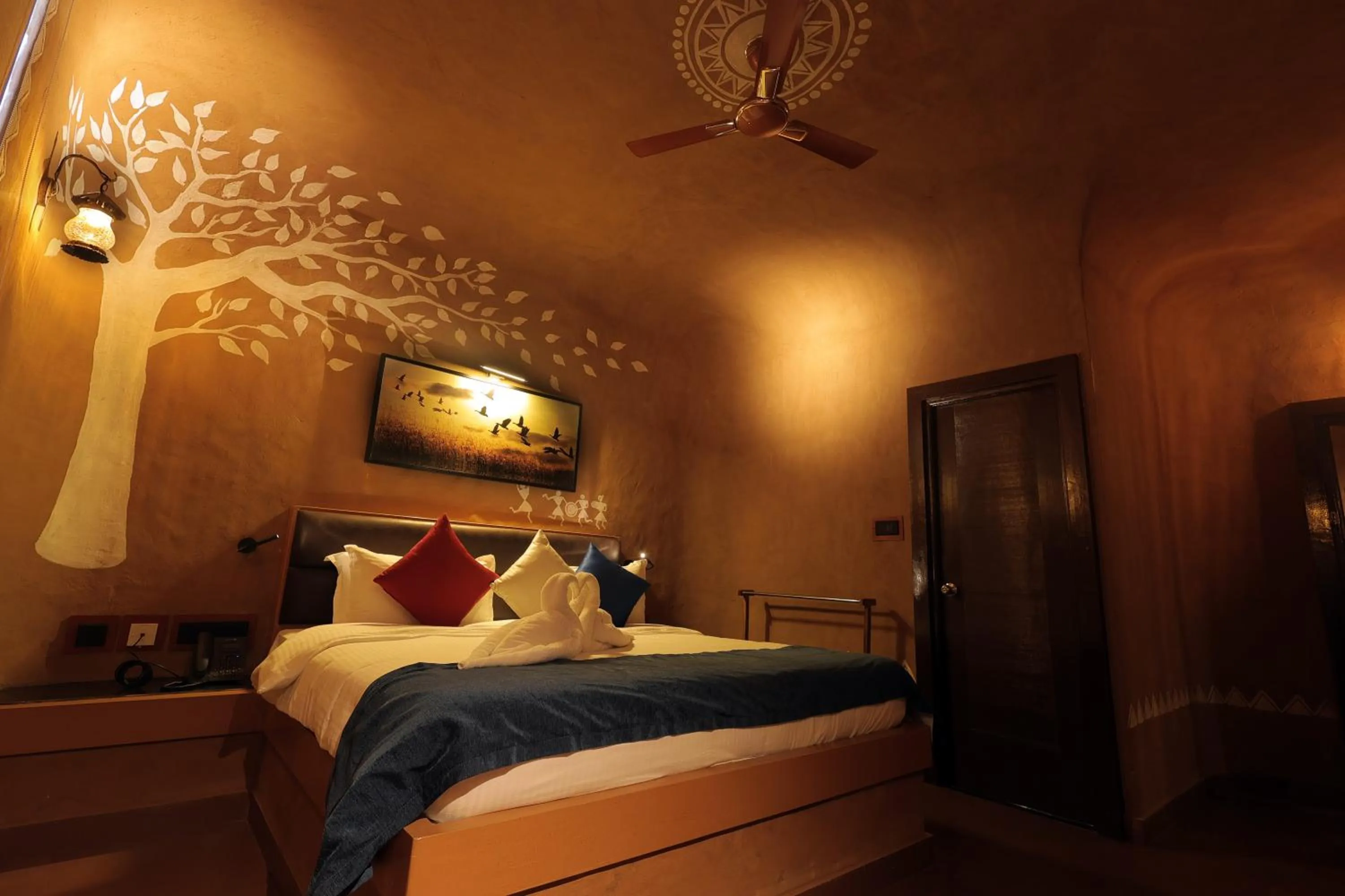 Photo of the whole room, Bed in MJ Avyanna Resort & Convention Centre, Bengaluru