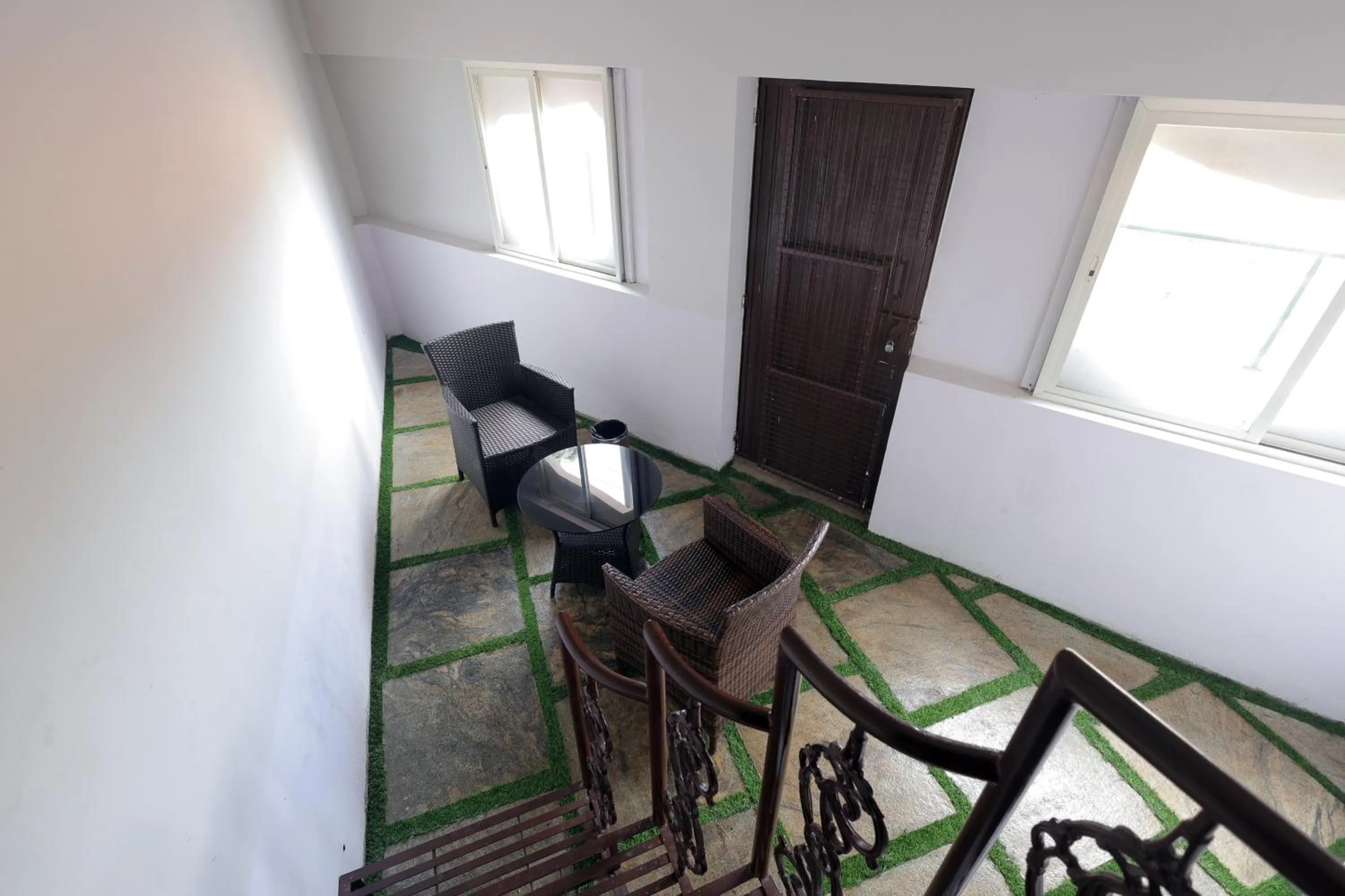Seating area in MJ Avyanna Resort & Convention Centre, Bengaluru