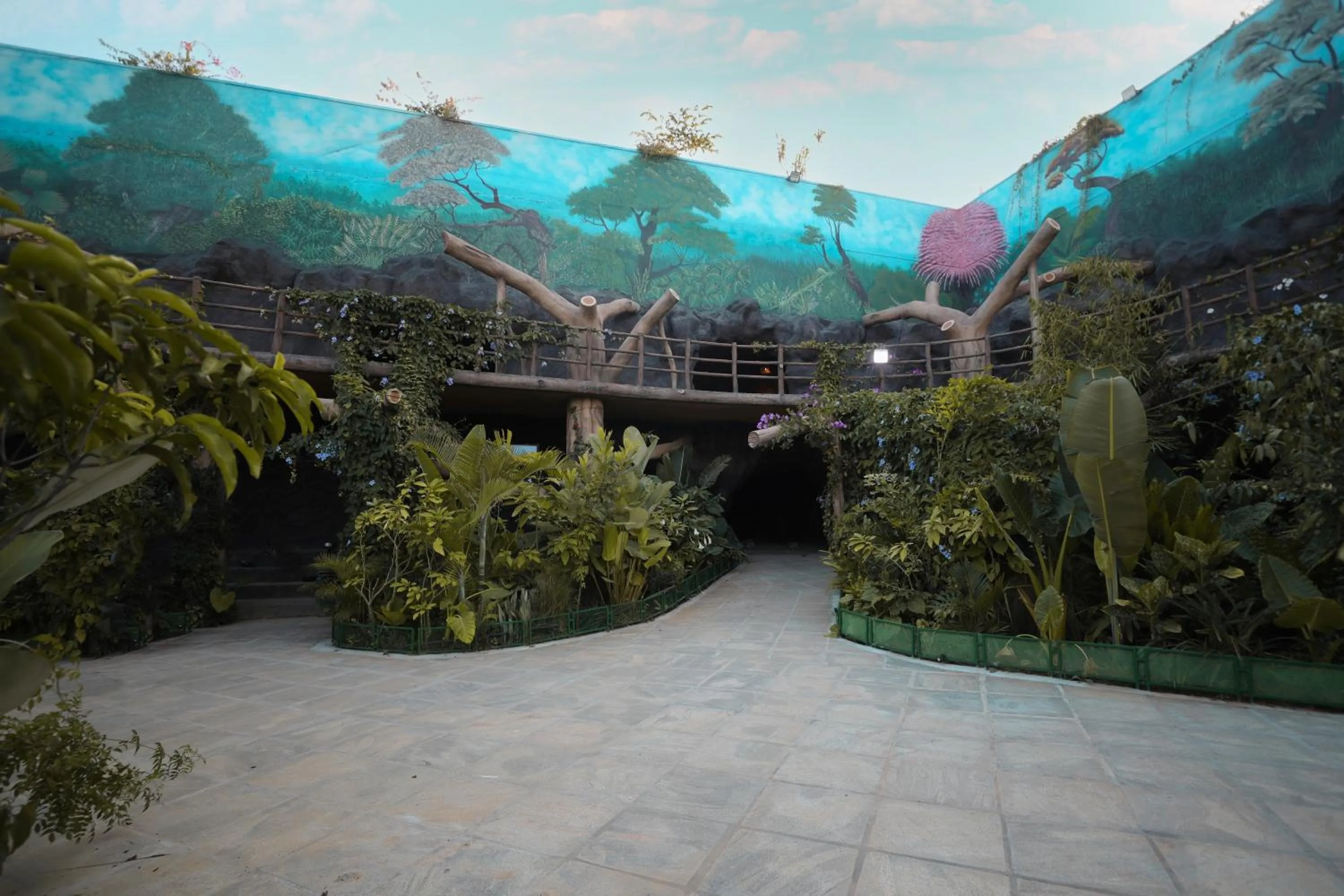 Garden view in MJ Avyanna Resort & Convention Centre, Bengaluru