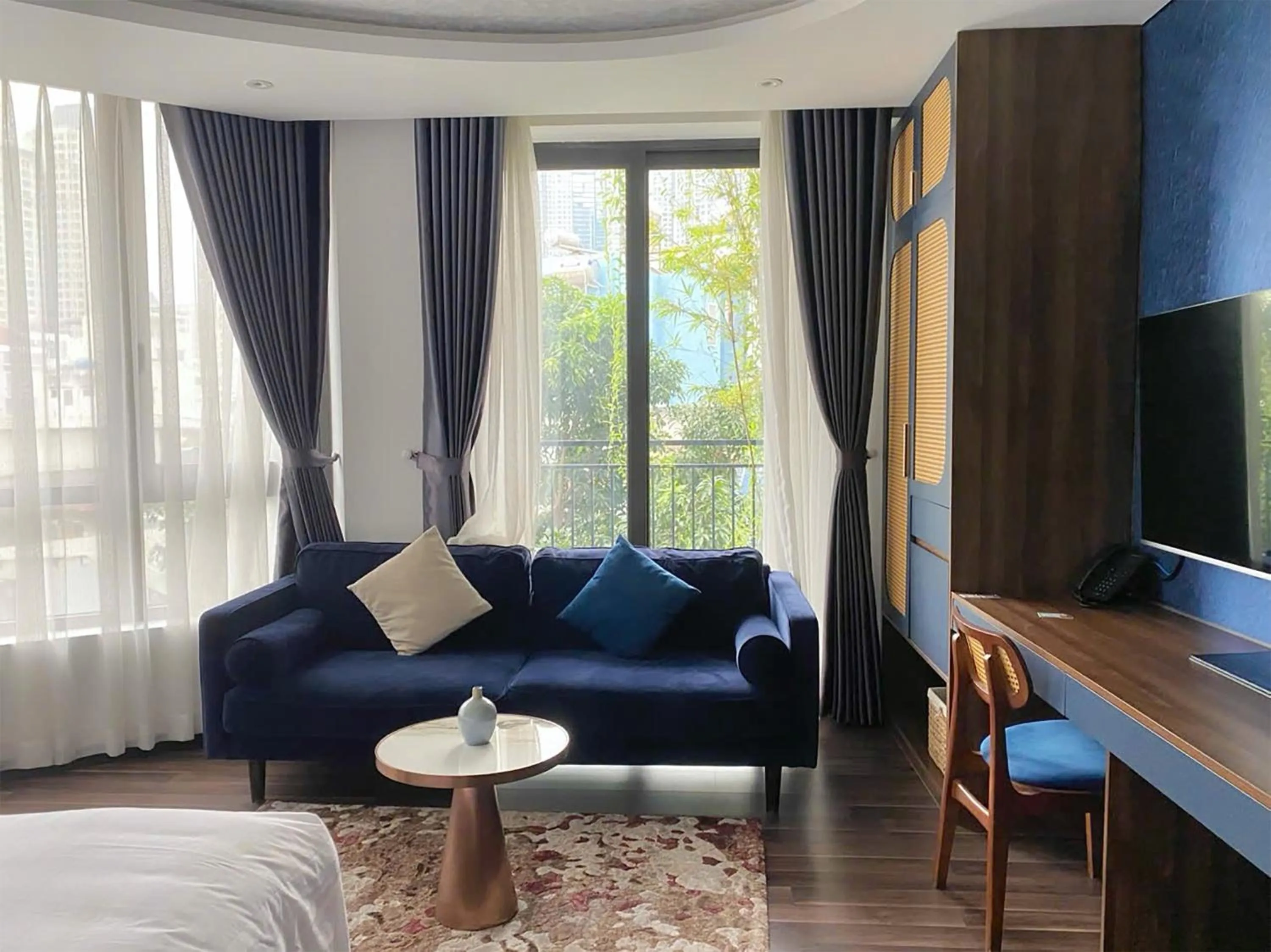 Area and facilities, Bed in KunKin Garden Aparthotel