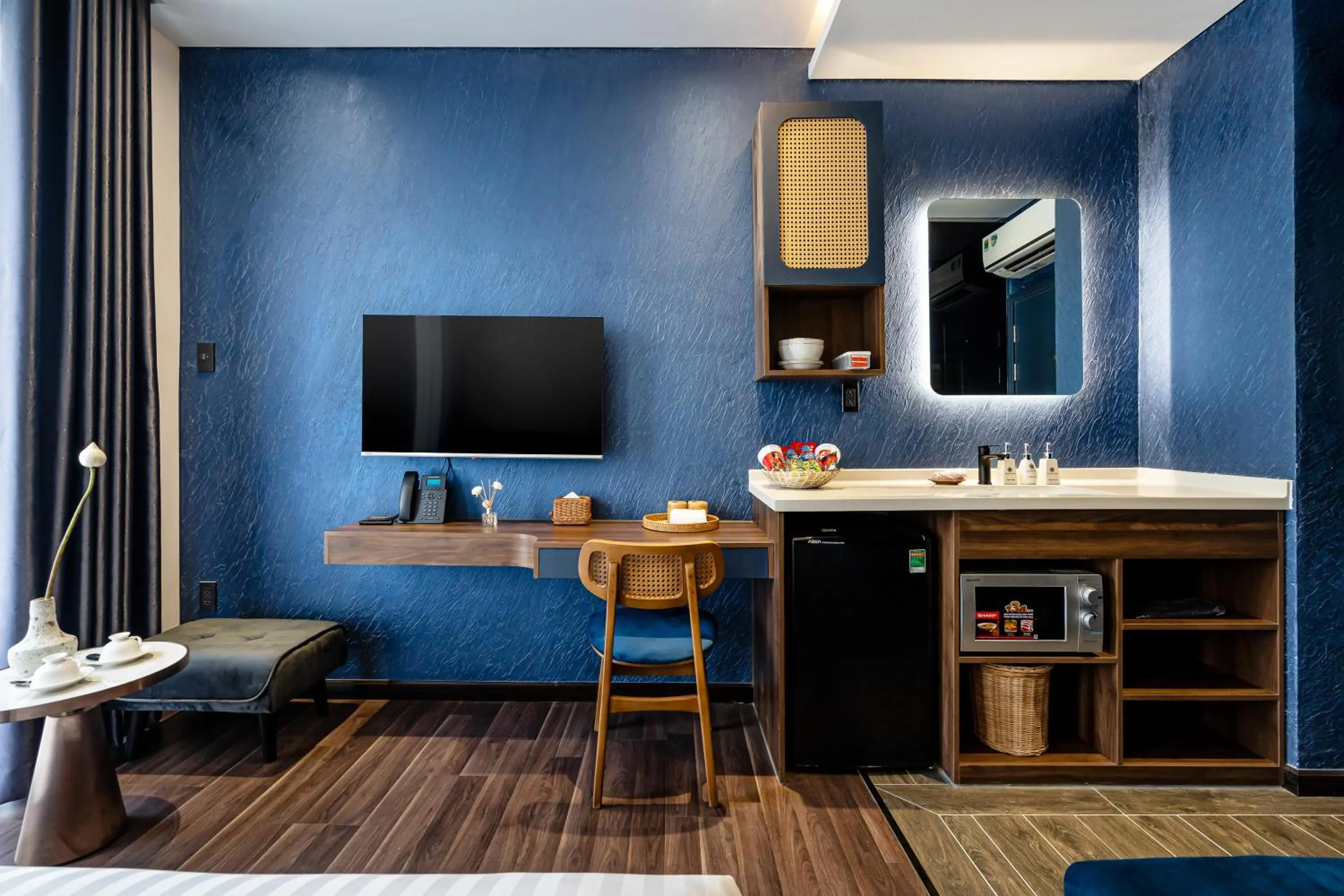 Living room in KunKin Garden Aparthotel