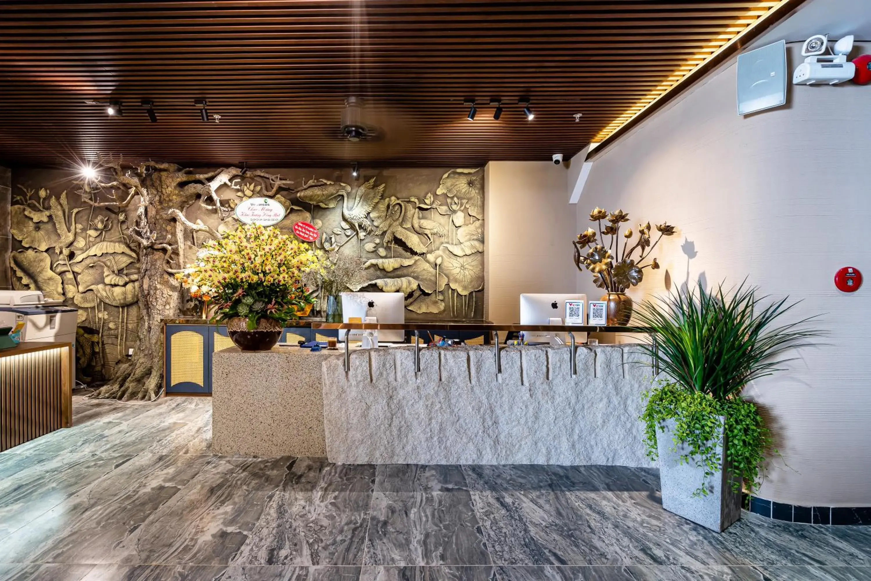 Property building in KunKin Garden Aparthotel Property building in KunKin Garden Aparthotel