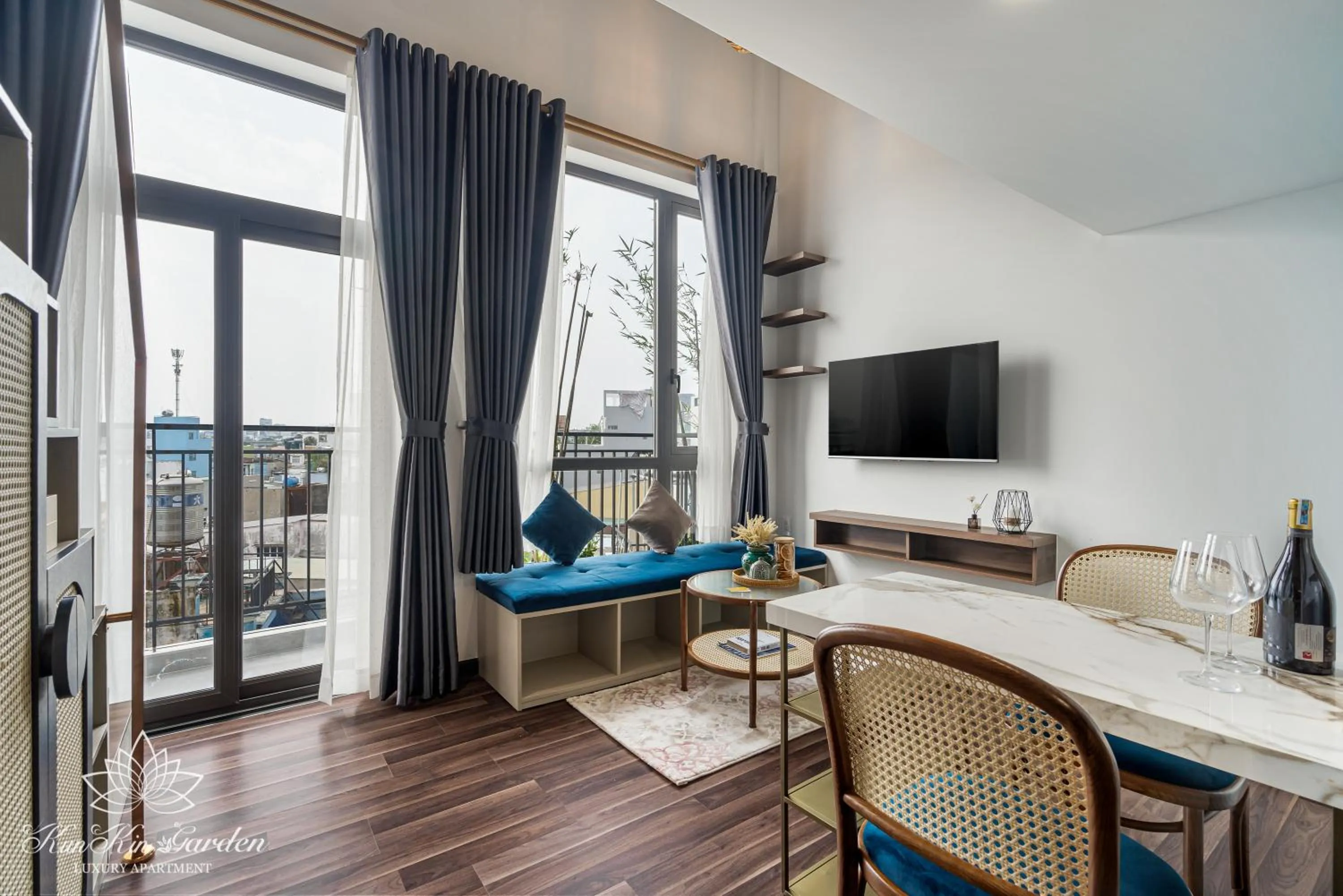 View (from property/room) in KunKin Garden Aparthotel