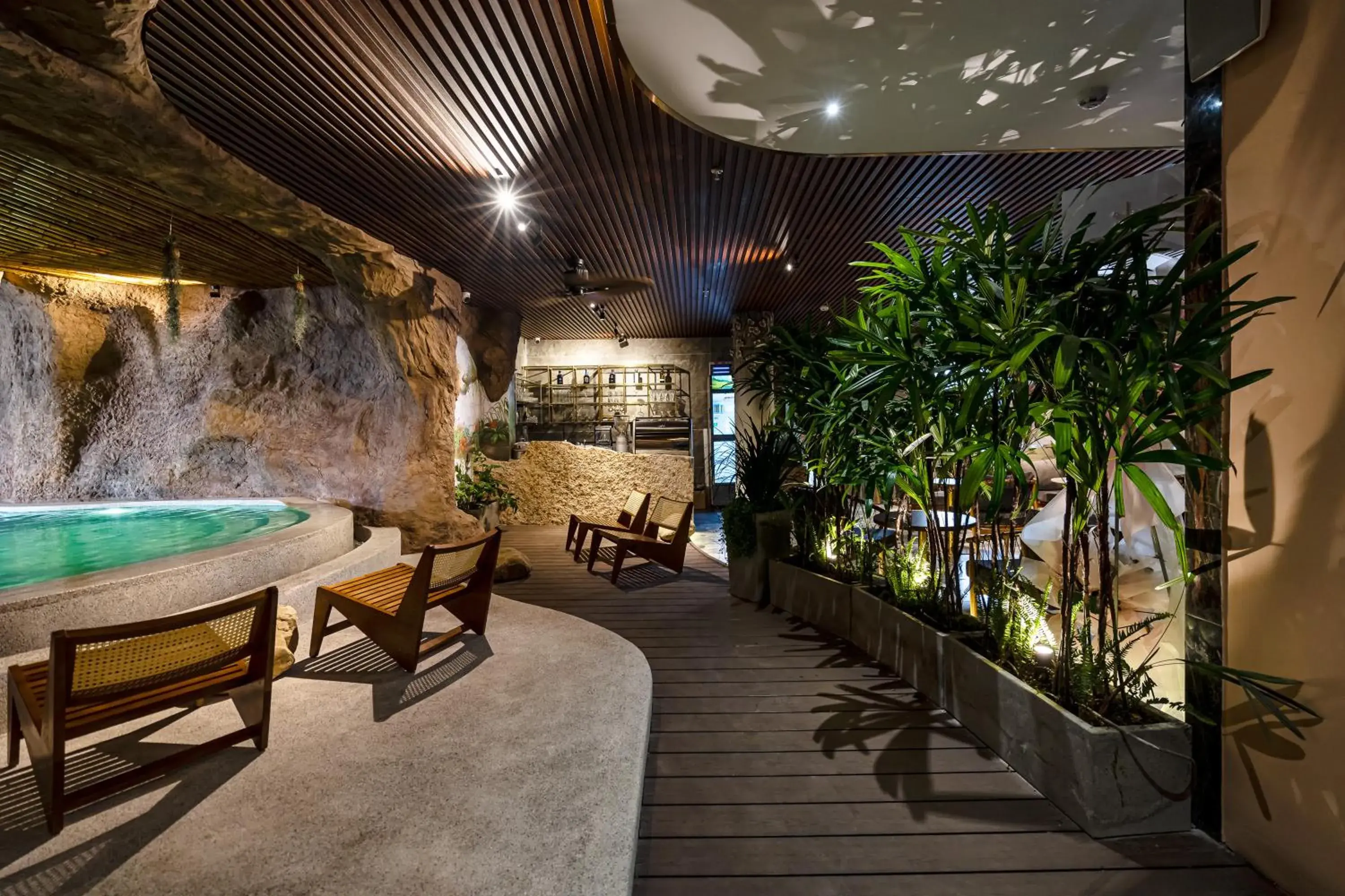 Swimming pool in KunKin Garden Aparthotel Swimming pool in KunKin Garden Aparthotel