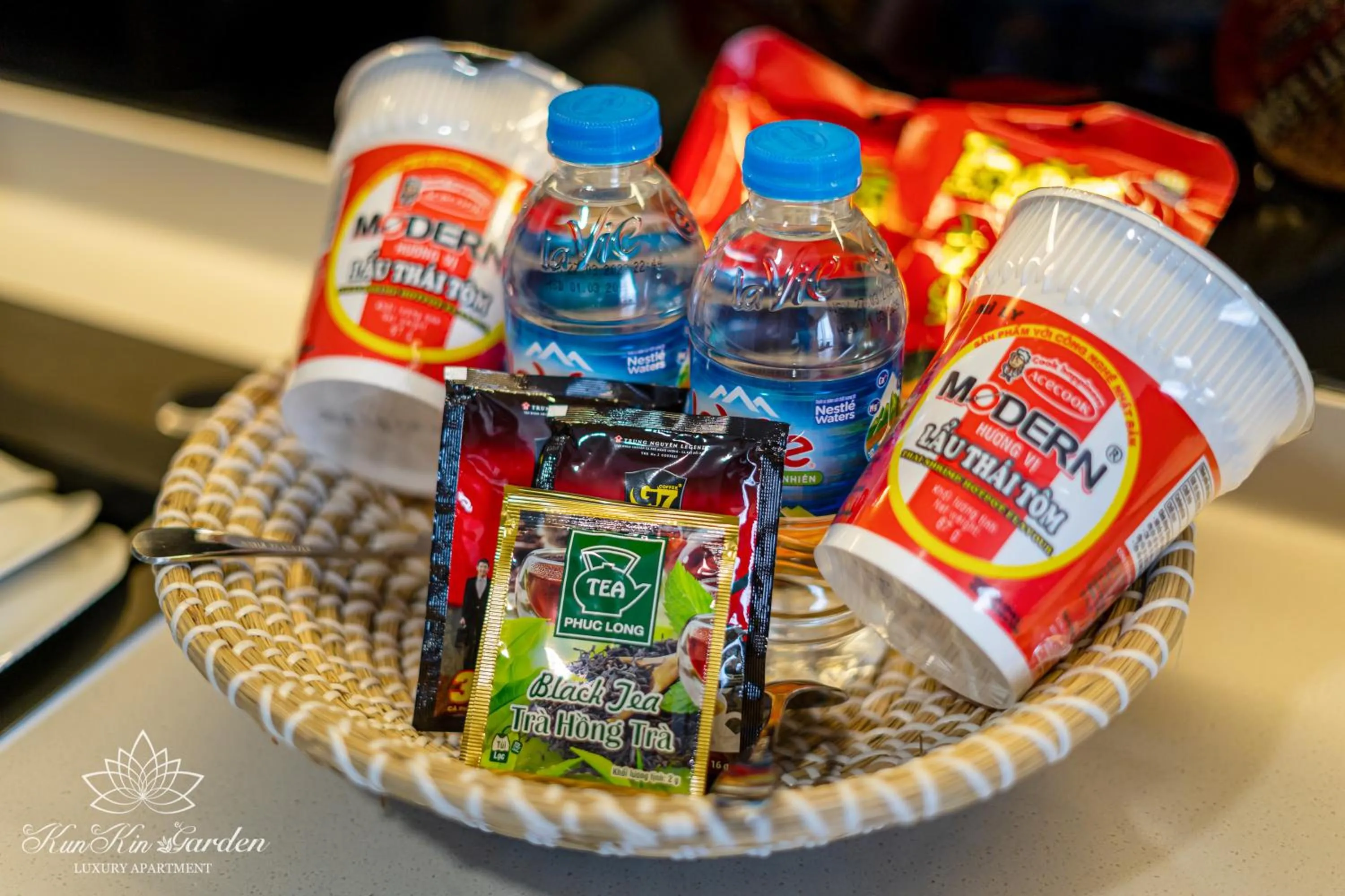 Coffee/tea facilities in KunKin Garden Aparthotel