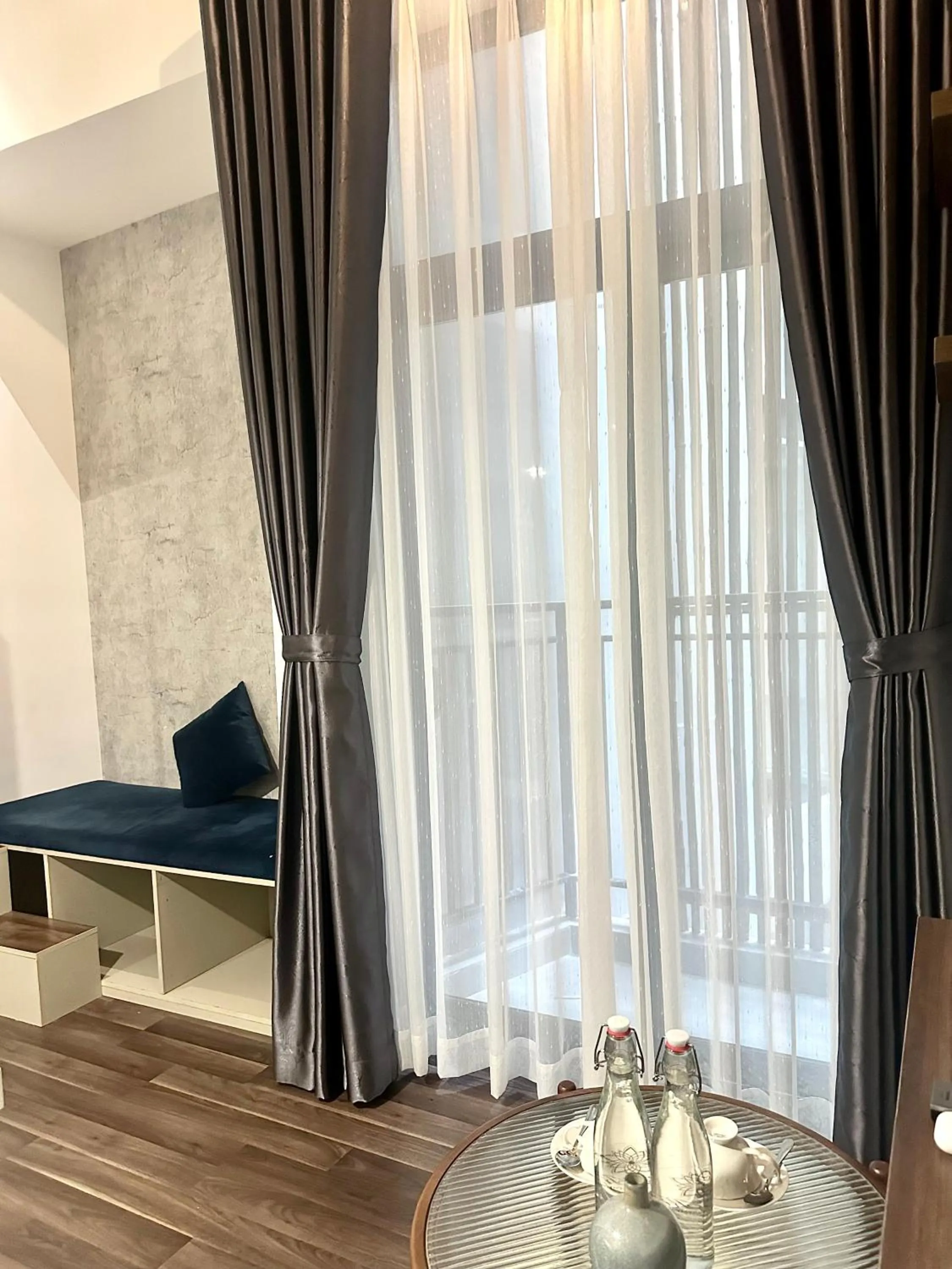 Seating area in KunKin Garden Aparthotel