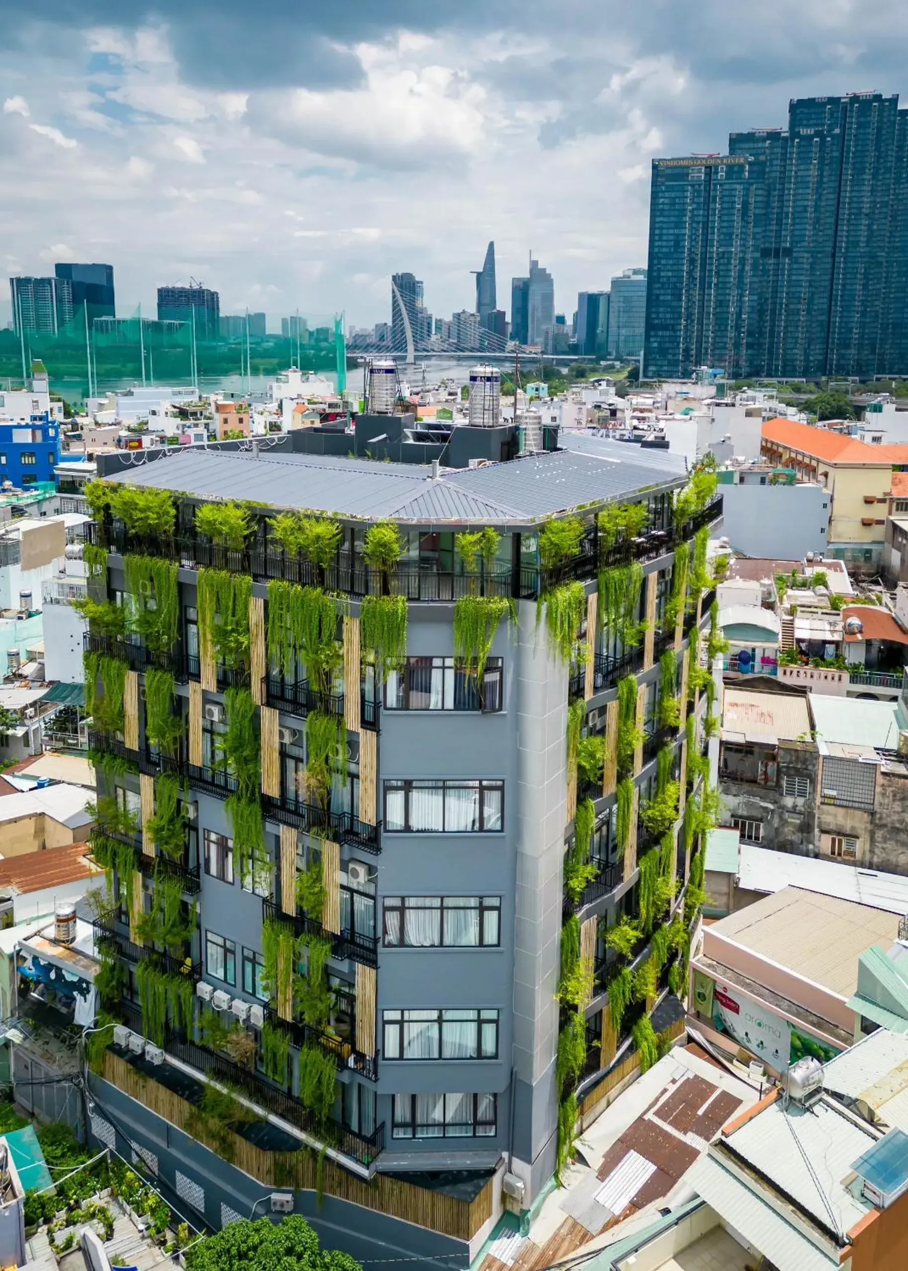 Property building in KunKin Garden Aparthotel Property building in KunKin Garden Aparthotel