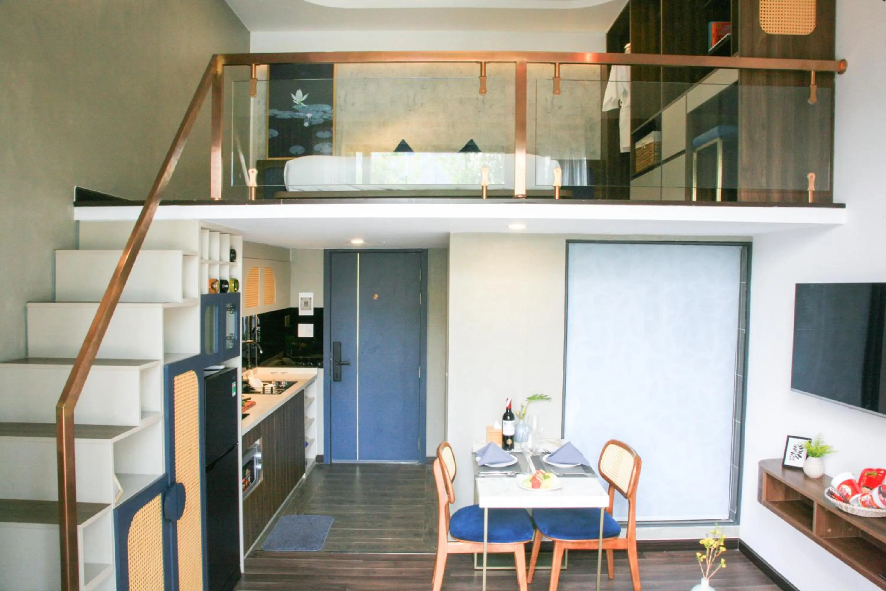 Bedroom in KunKin Garden Aparthotel