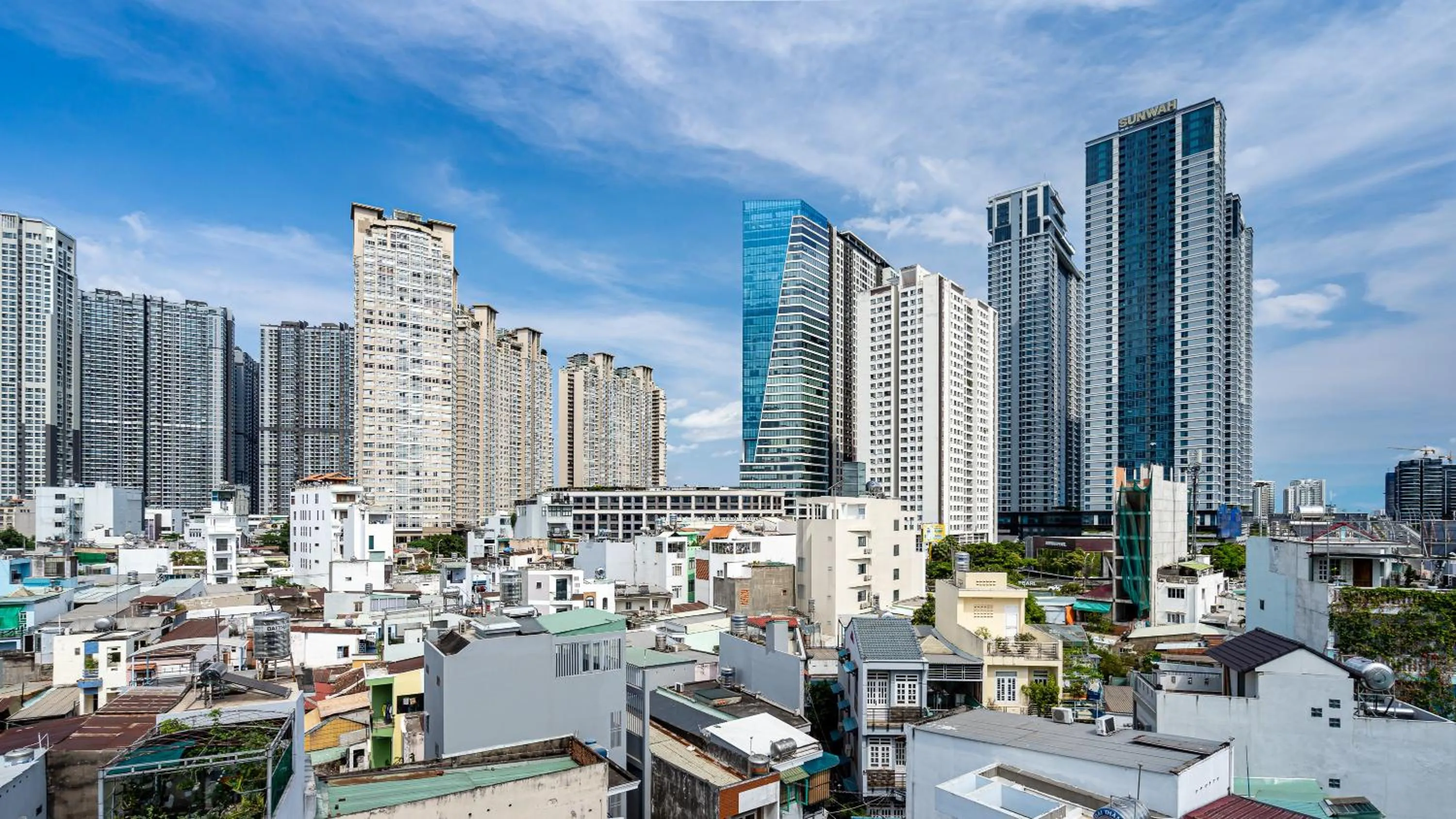 Property building in KunKin Garden Aparthotel
