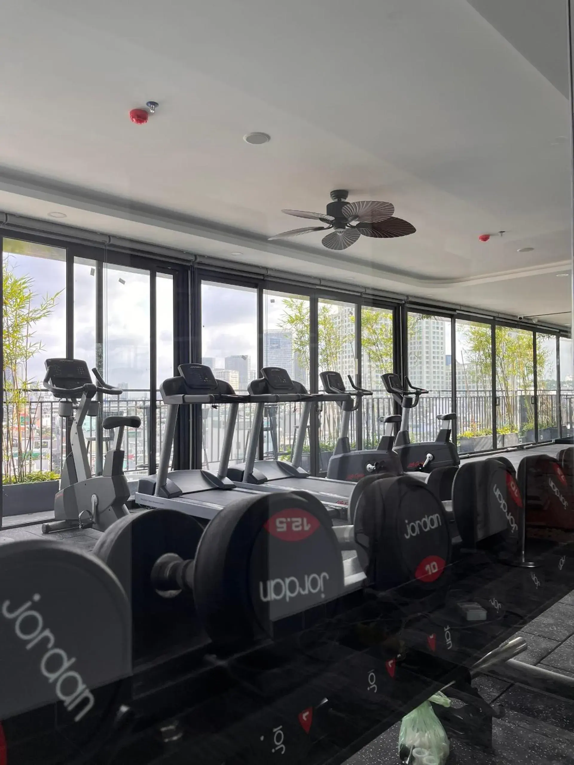 Fitness centre/facilities in KunKin Garden Aparthotel Fitness centre/facilities in KunKin Garden Aparthotel