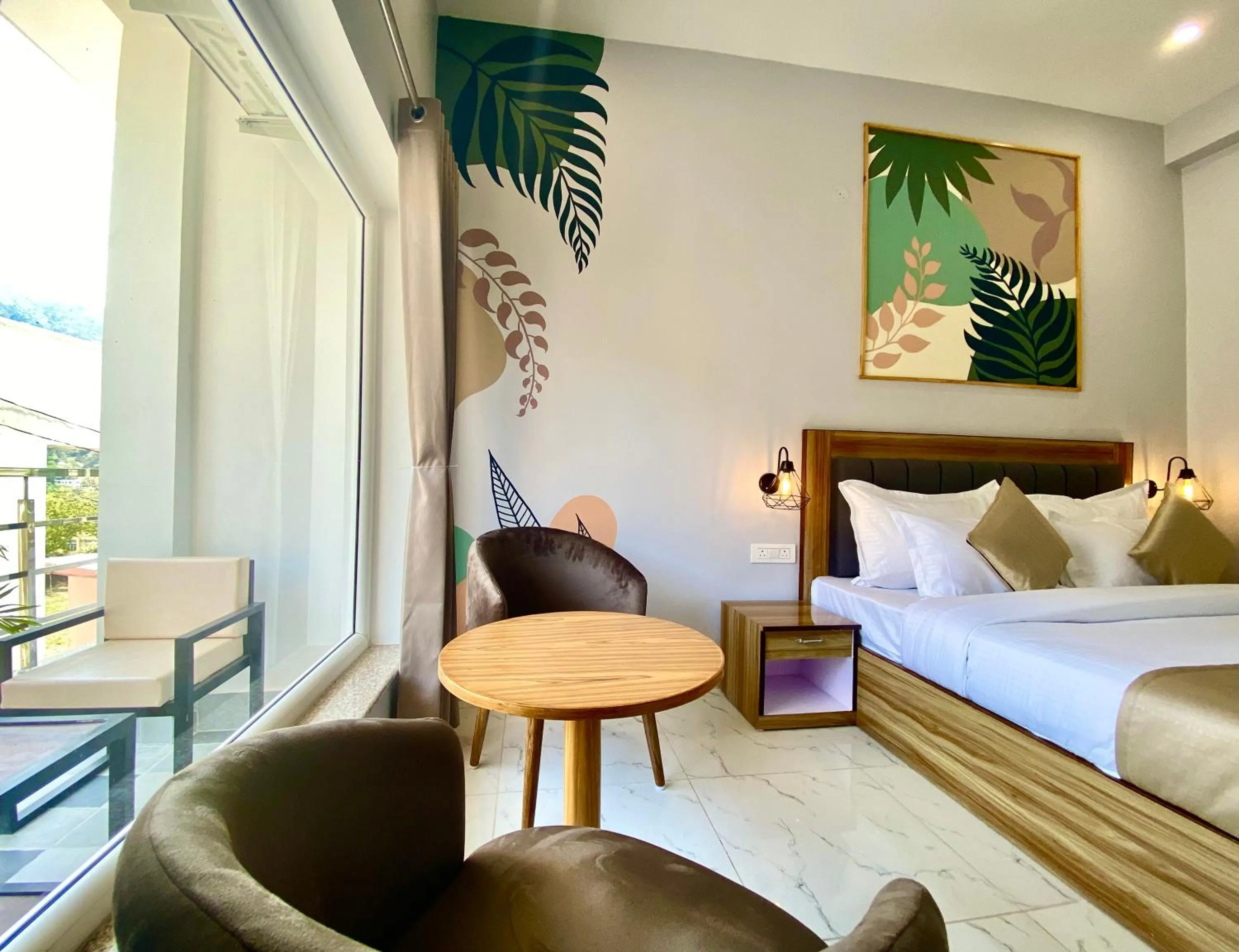 Bed in Hotel Wraveler Inn