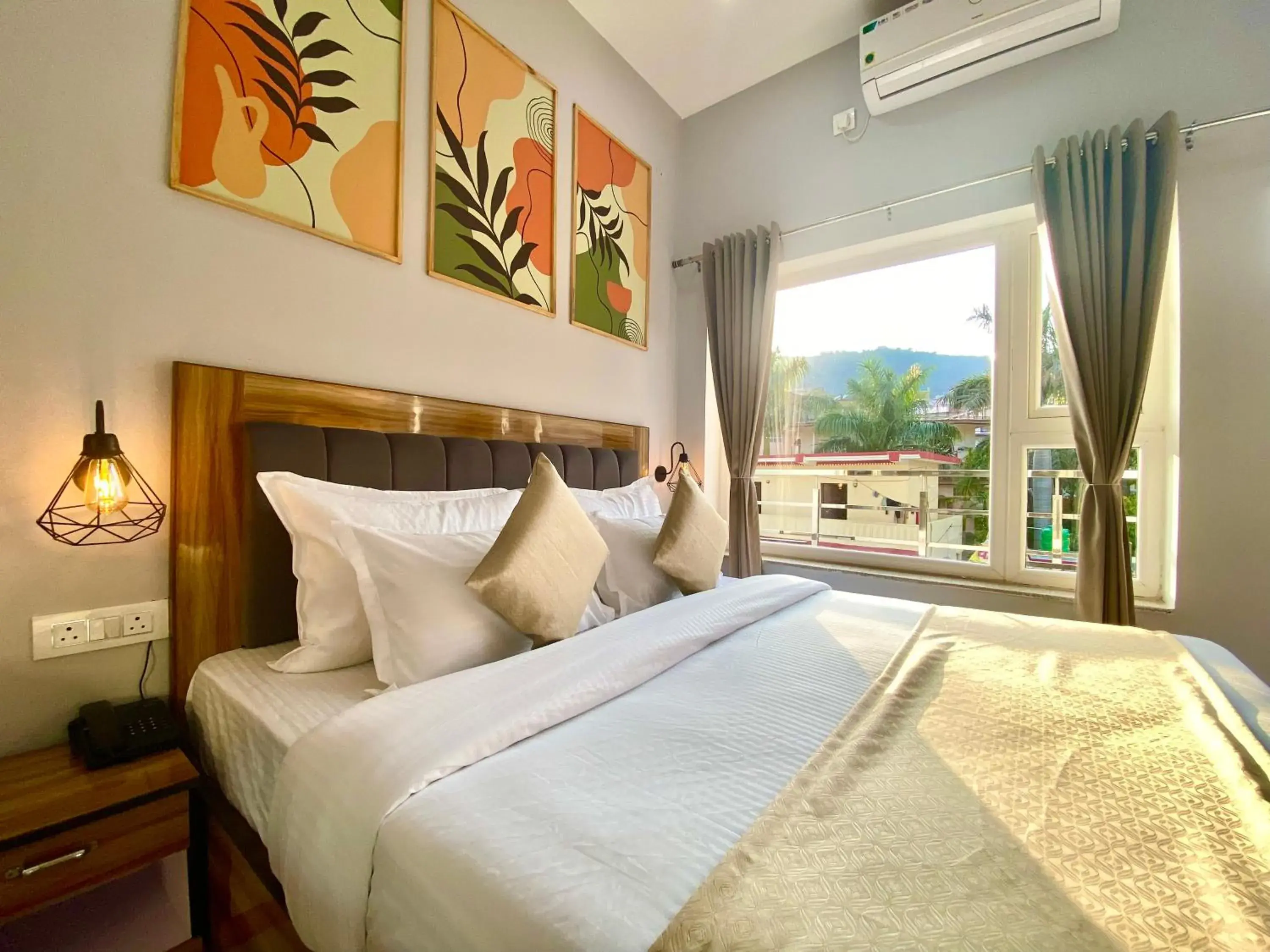 Bed in Hotel Wraveler Inn Bed in Hotel Wraveler Inn