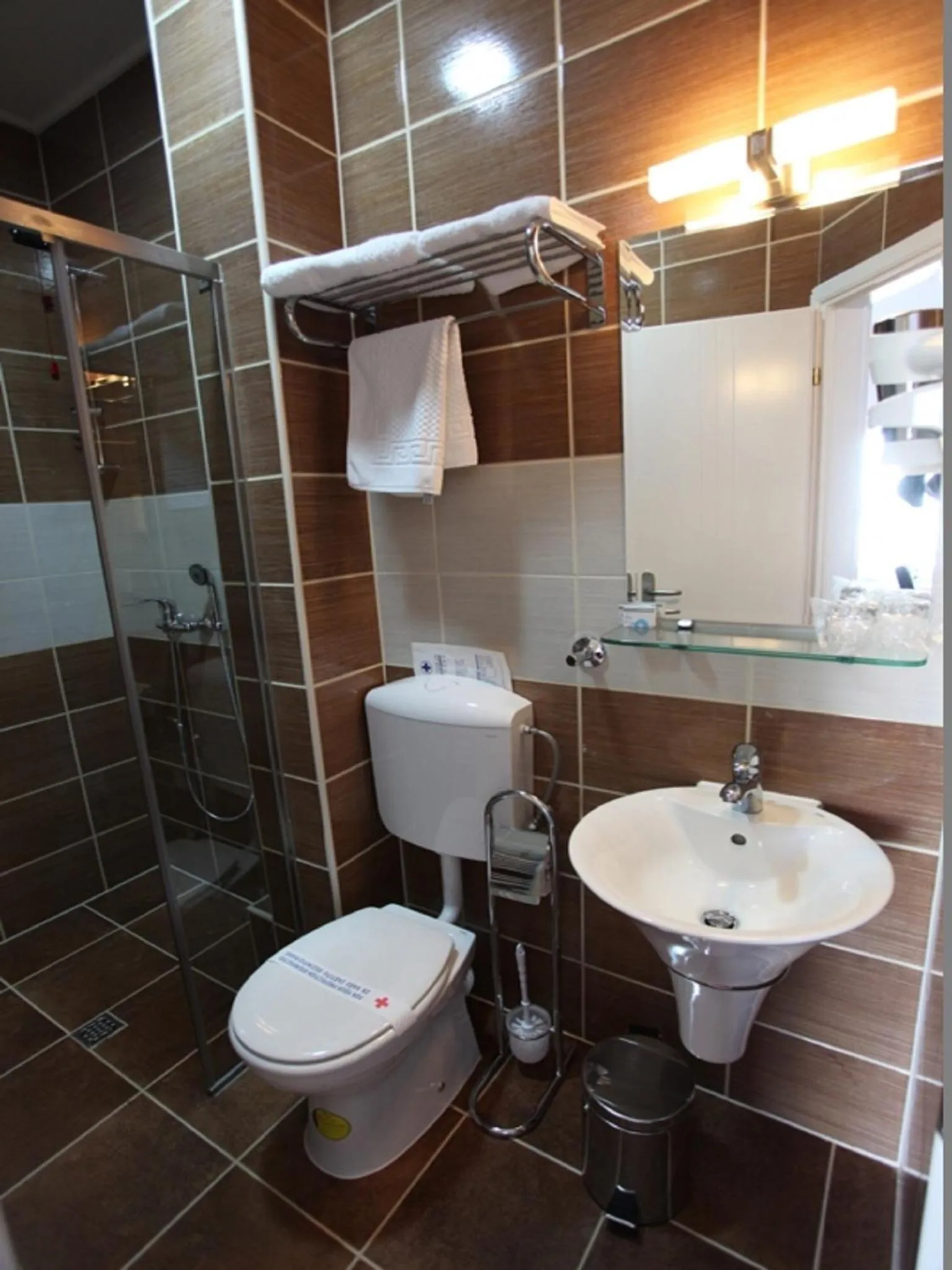 Bathroom in Old Town Hotel