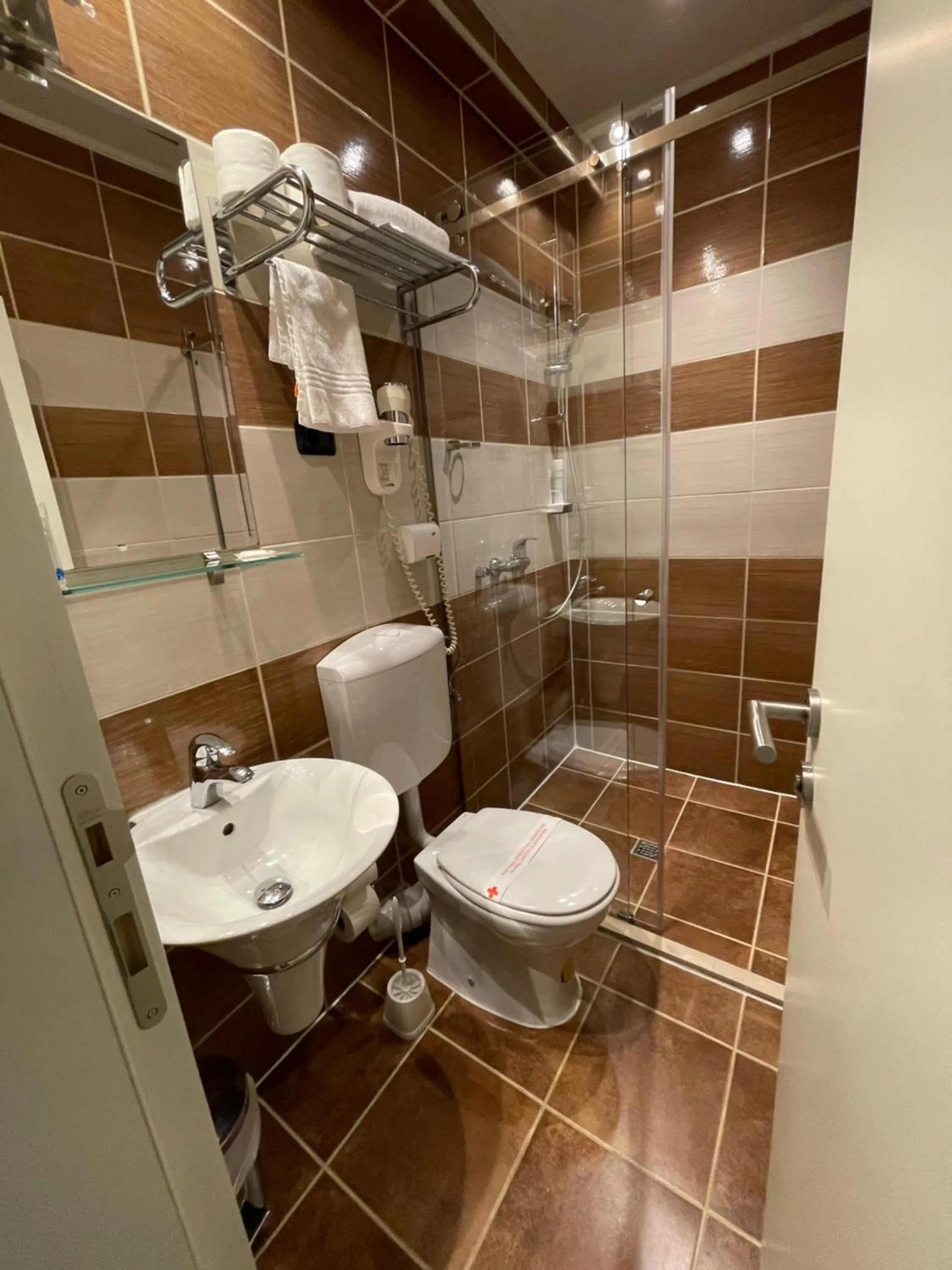 Bathroom in Old Town Hotel