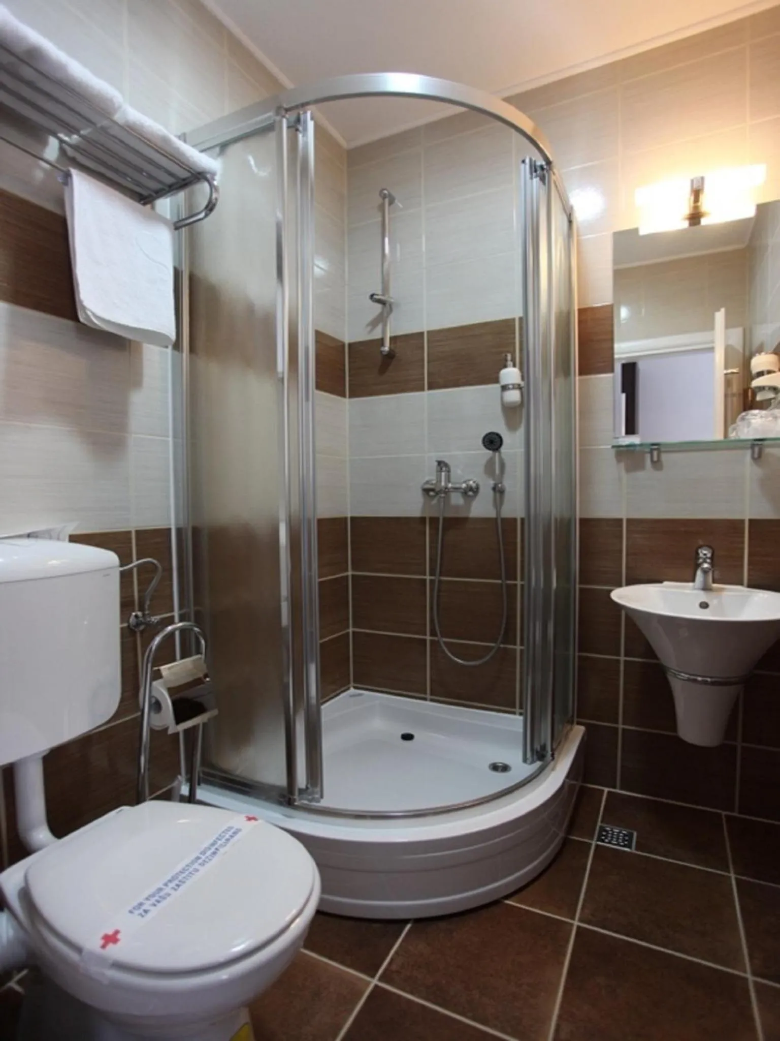 Bathroom in Old Town Hotel