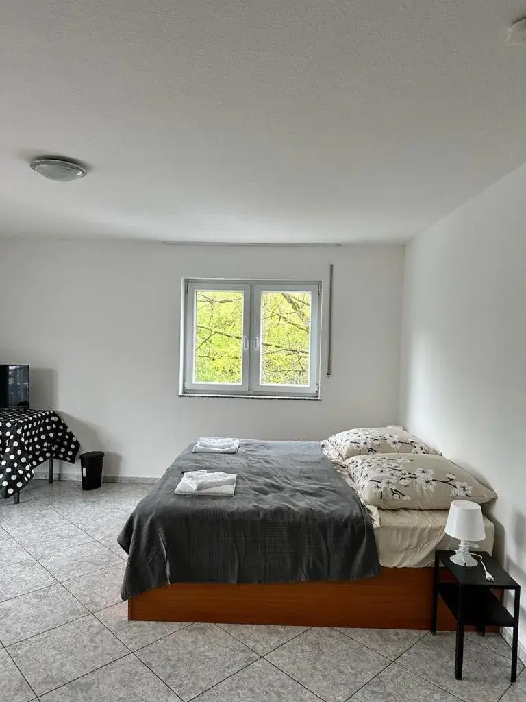 Bedroom, Bed in Pension Seckbach Bedroom, Bed in Pension Seckbach